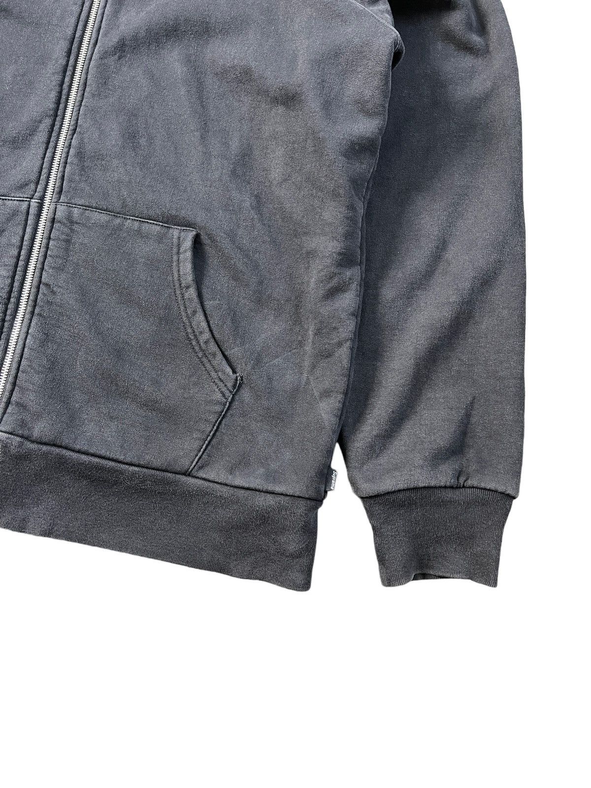 Supreme Supreme Heavyweight Thermal Zipper Sun Faded Hoodie Size US XL / EU 56 / 4 - 8 Thumbnail
