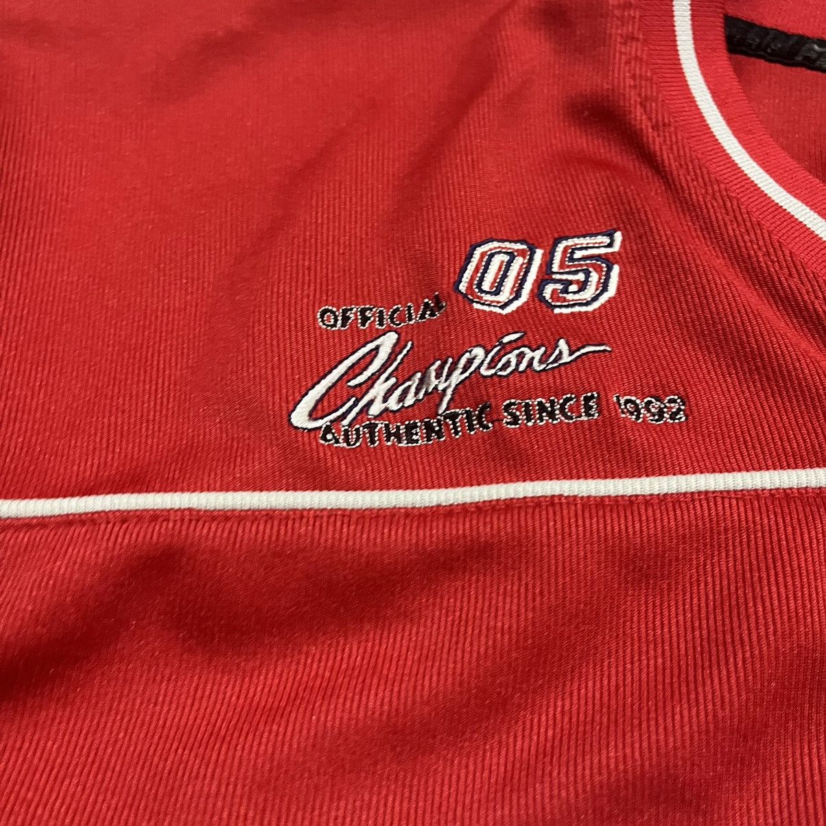 Fubu Vintage Y2K FUBU 05 Jersey Hip-Hop Skater Red Blue Large Size US L / EU 52-54 / 3 - 6 Thumbnail