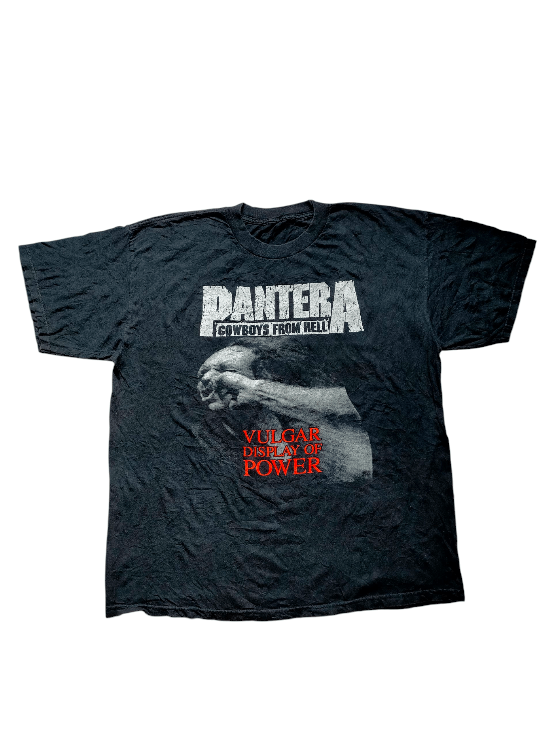 Band Tees Vintage 90s Pantera Cowboys From Hell Band tee Size US XL / EU 56 / 4 - 2 Thumbnail
