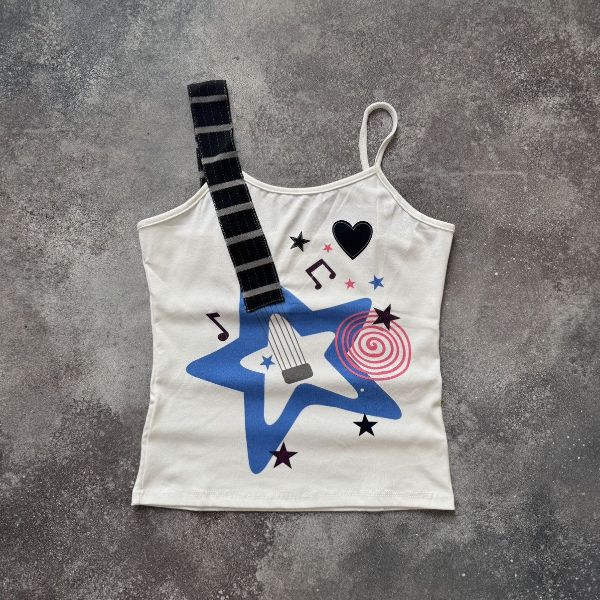 HYSTERIC GLAMOUR ヒスガール タンクトップ y2k 平成 ギター HYSTERIC GLAMOUR ヒスガール タンクトップ y2k 平成 ギター