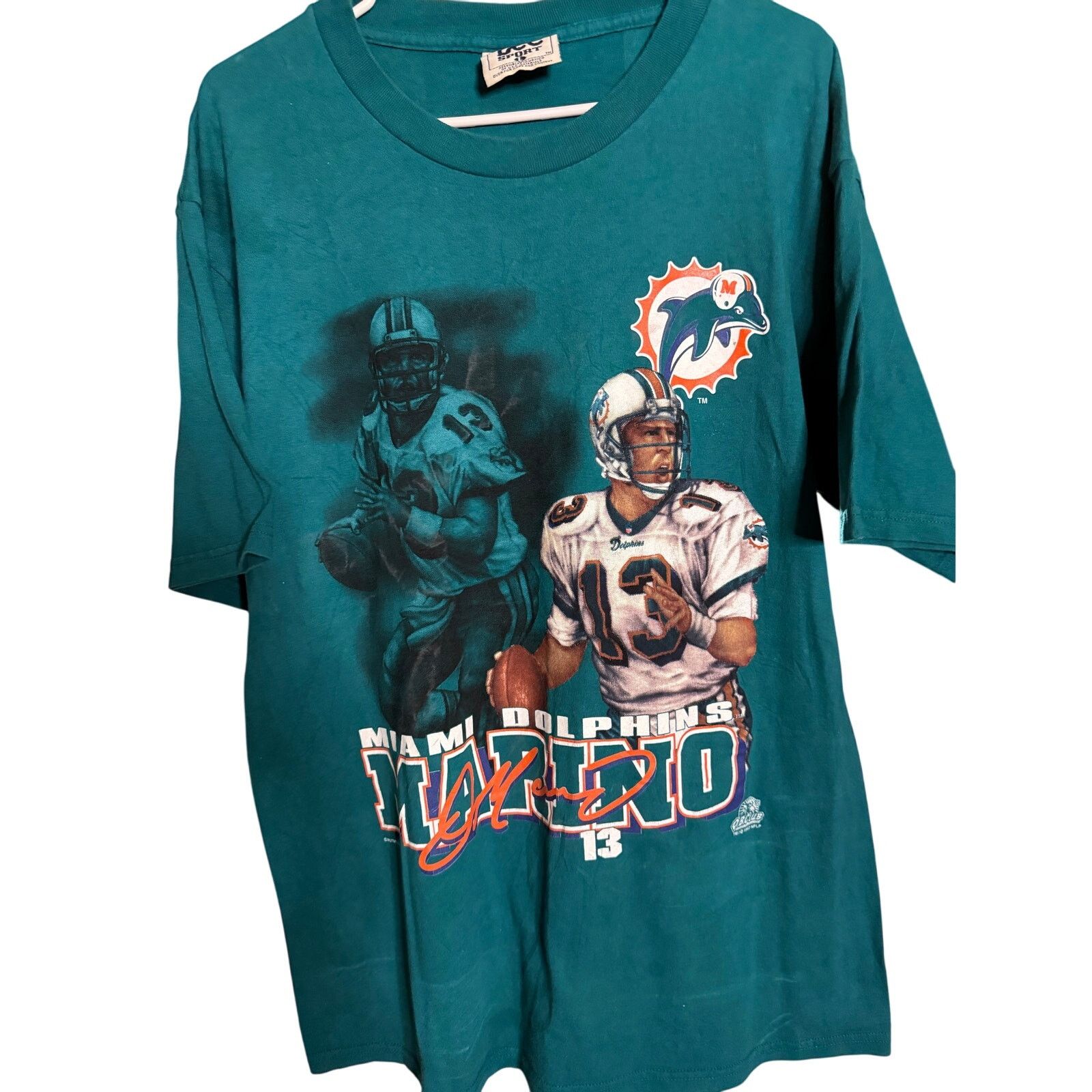 Other Vintage Miami Dolphins Dan Marino Tee Size US L / EU 52-54 / 3 - 1 Preview