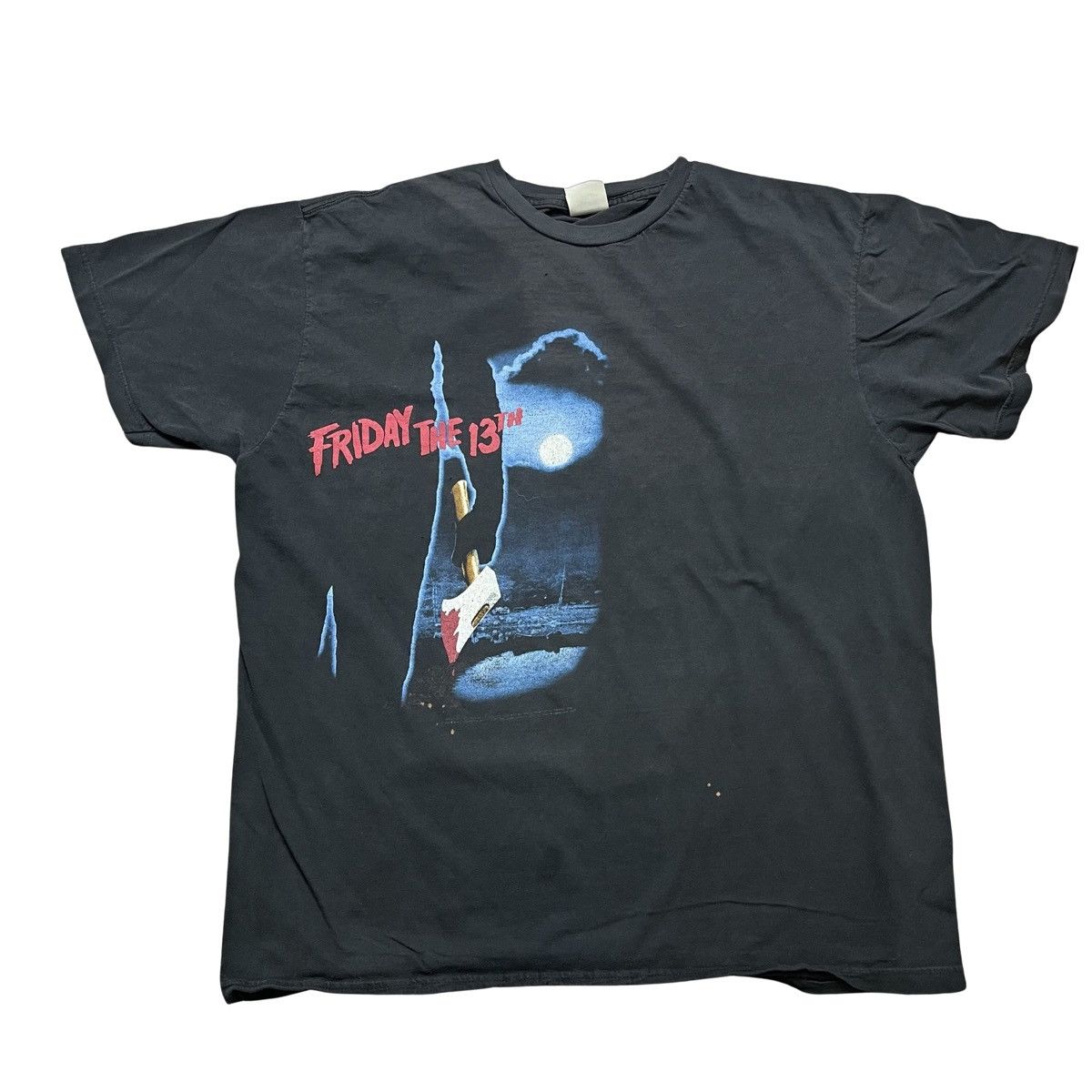 image of Vintage 2005 Friday The 13Th Movie Promo Tshirt in Black, Men's (Size XL)