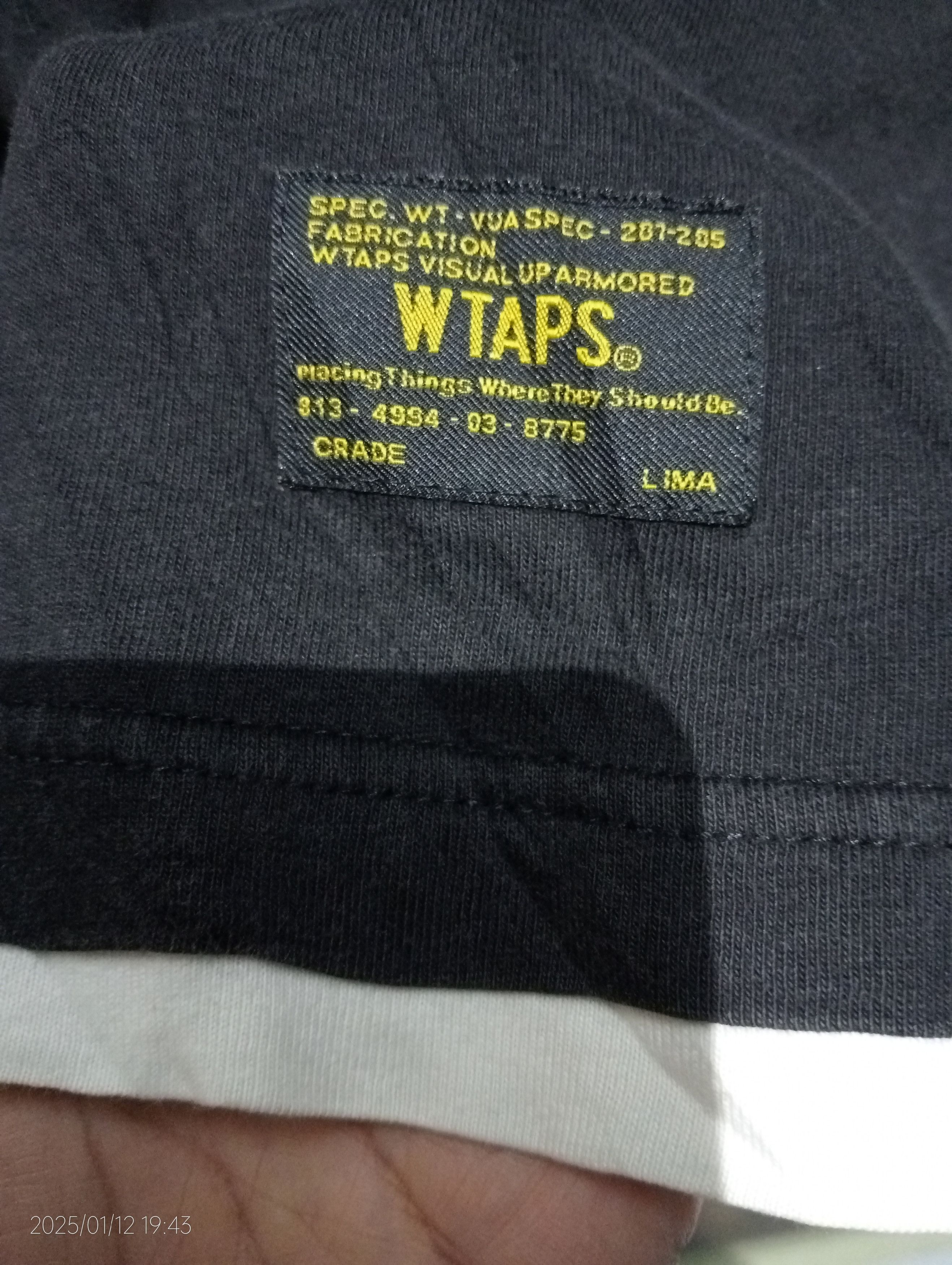 Wtaps Vintage WTAPS Single Pocket Tee Plain Tee Very Rare Size US M / EU 48-50 / 2 - 3 Thumbnail