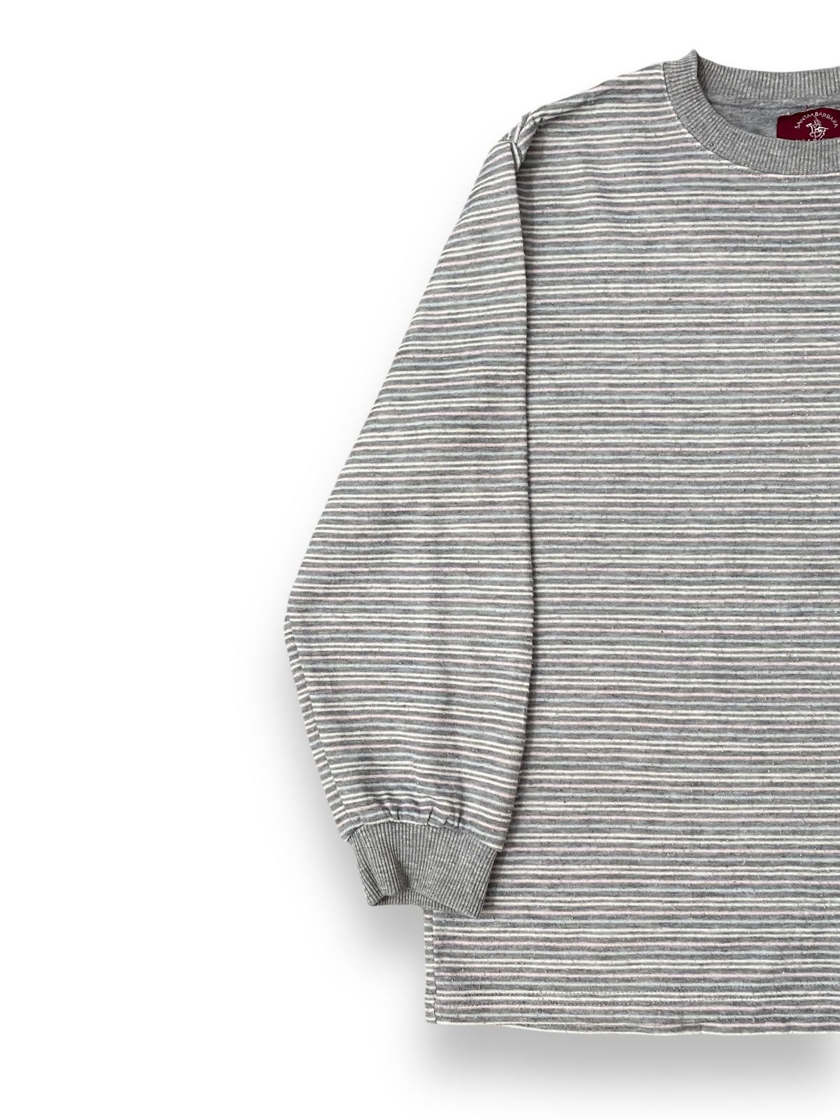 Japanese Brand × Vintage POLO & RACQUET CLUB SANTA BARBARA STRIPES LONGSLEEVE Size US M / EU 48-50 / 2 - 2 Thumbnail
