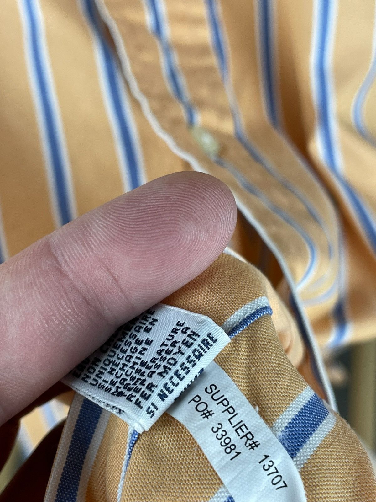 Polo Ralph Lauren × Ralph Lauren × Vintage Polo Ralph Lauren cotton vintage shirt Size US L / EU 52-54 / 3 - 8 Thumbnail