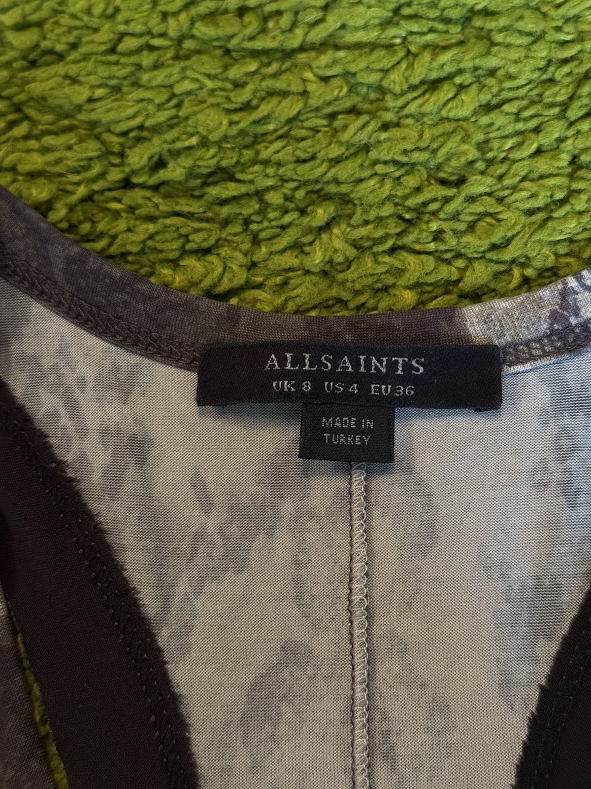 Allsaints × Hysteric Glamour Allsaints Y2K style snakeskin pattern tank top Size S / US 4 / IT 40 - 3 Thumbnail