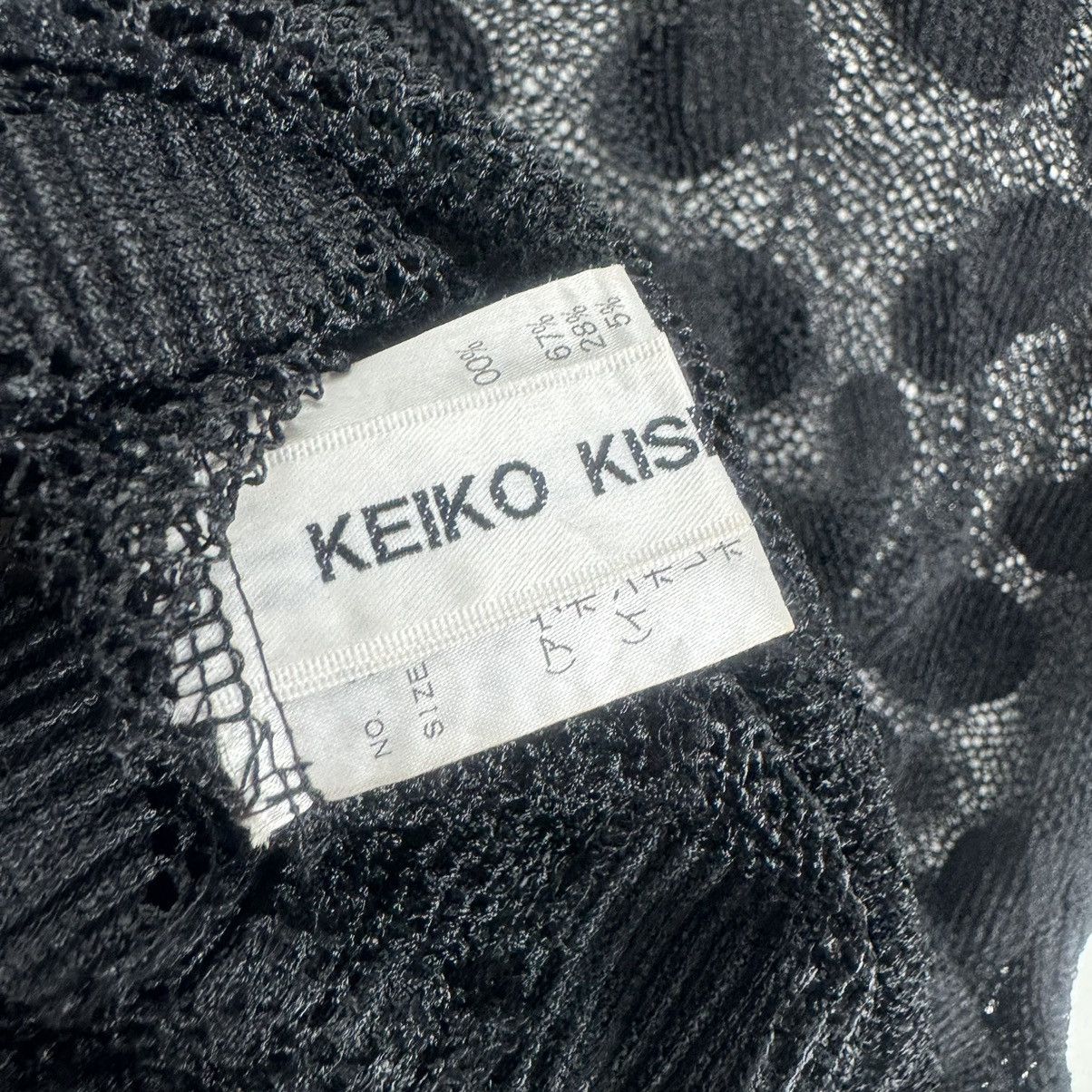 Japanese Brand 🌟KEIKO KISHI PLUS POLKA DOT MESH DRESS LIKE COMME DES GARCON Size M / US 6-8 / IT 42-44 - 6 Thumbnail