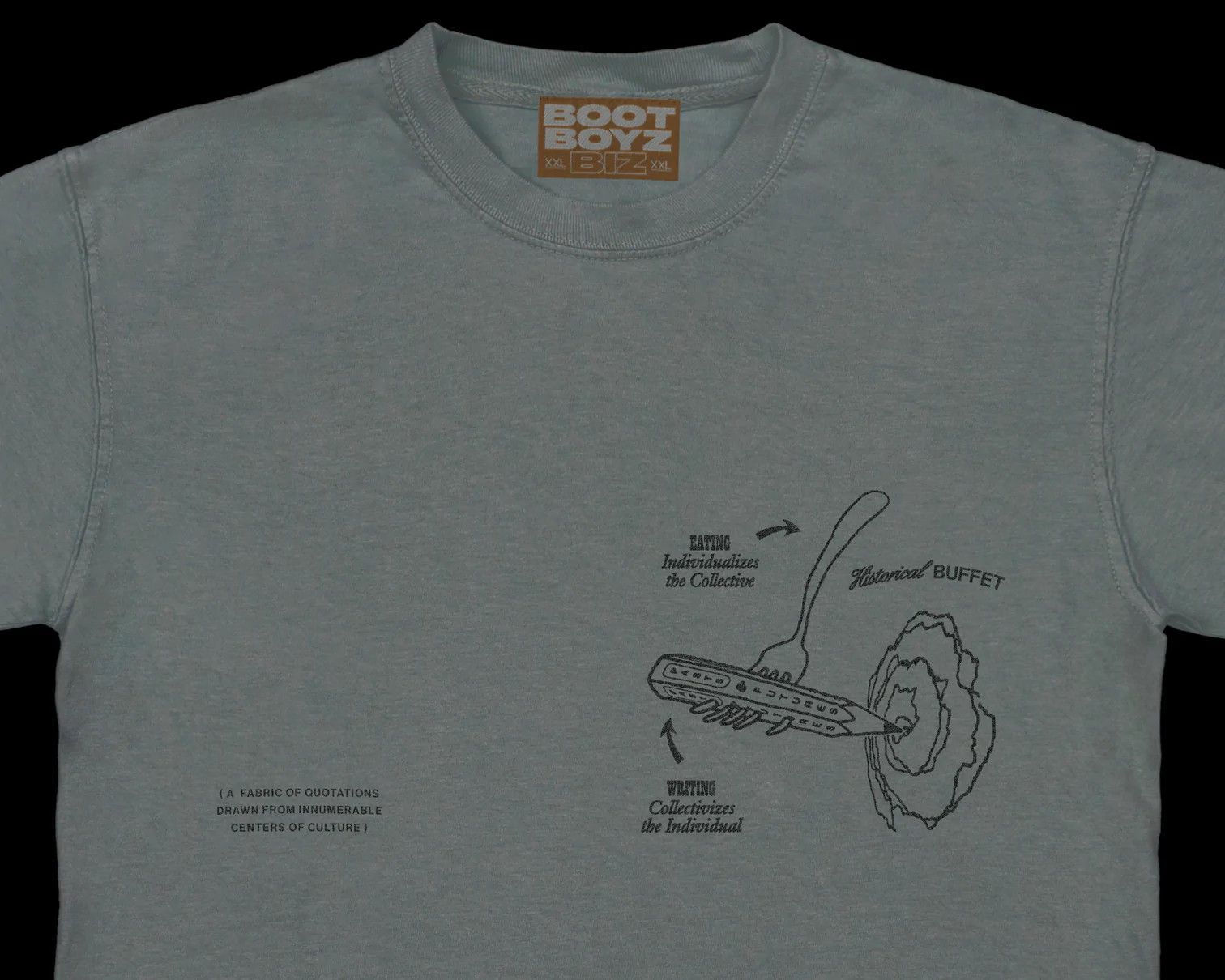 Boot Boyz Biz BOOT BOYZ BIZ Buffet TEE Size US L / EU 52-54 / 3 - 5 Thumbnail
