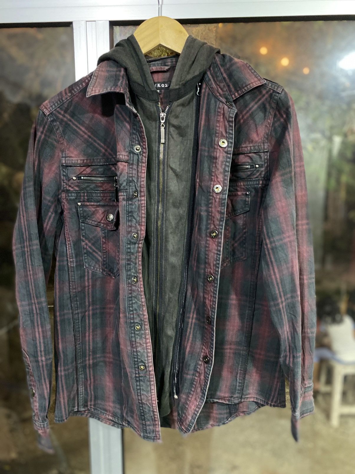 Japanese Brand Qmkos jacket Punk style Shirt Size US M / EU 48-50 / 2 - 5 Thumbnail