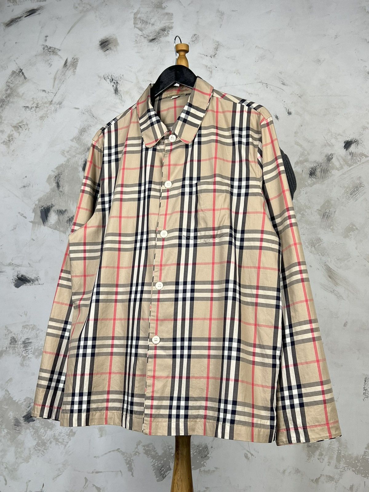 Burberry Burberry Body Nova Check Button Up Shirt Size XL Size US XL / EU 56 / 4 - 1 Thumbnail