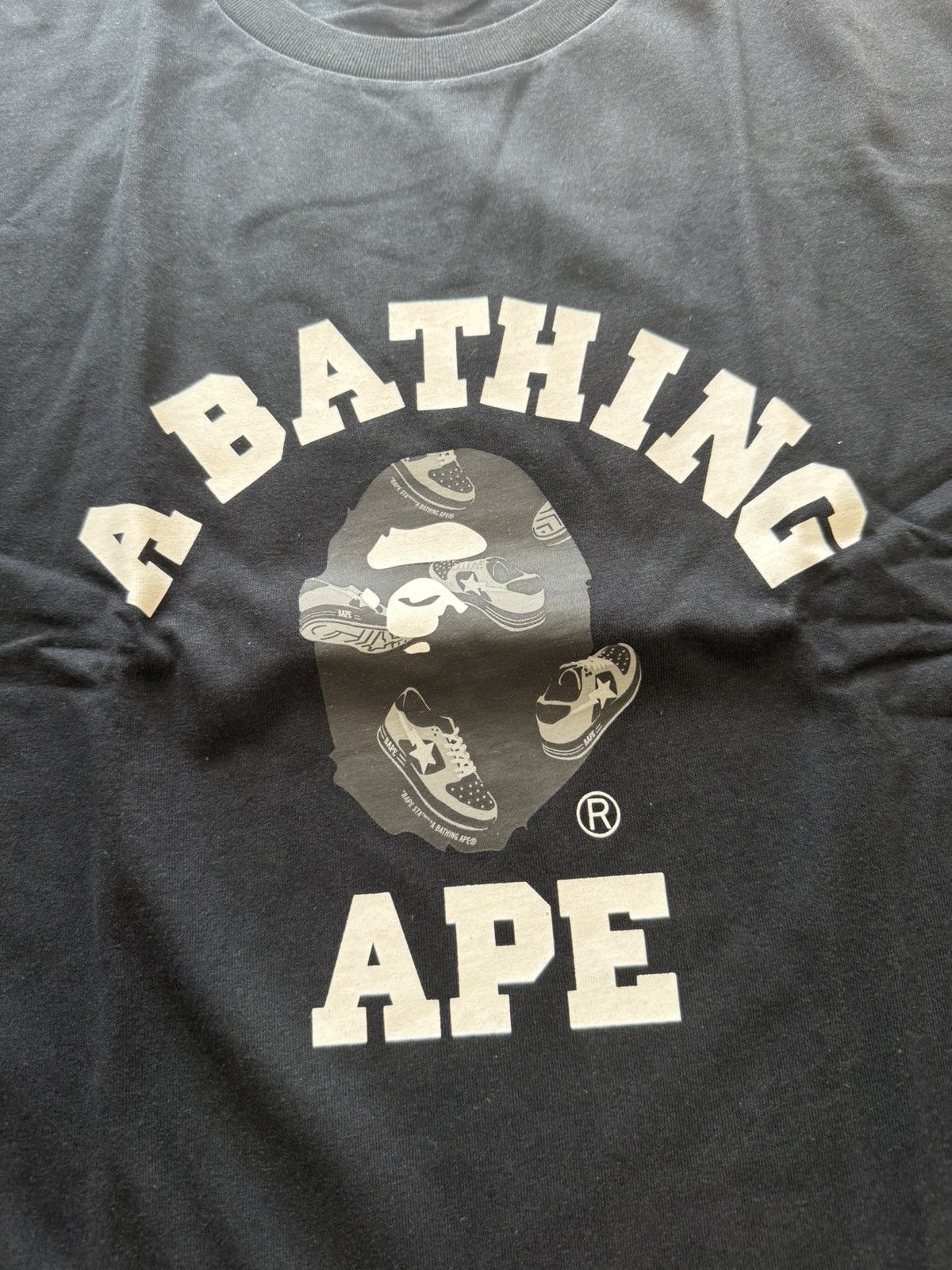 Bape BAPE Camo Big Ape Head T-Shirt Size 3XL Black A Bathing Ape Size US XXL / EU 58 / 5 - 2 Thumbnail