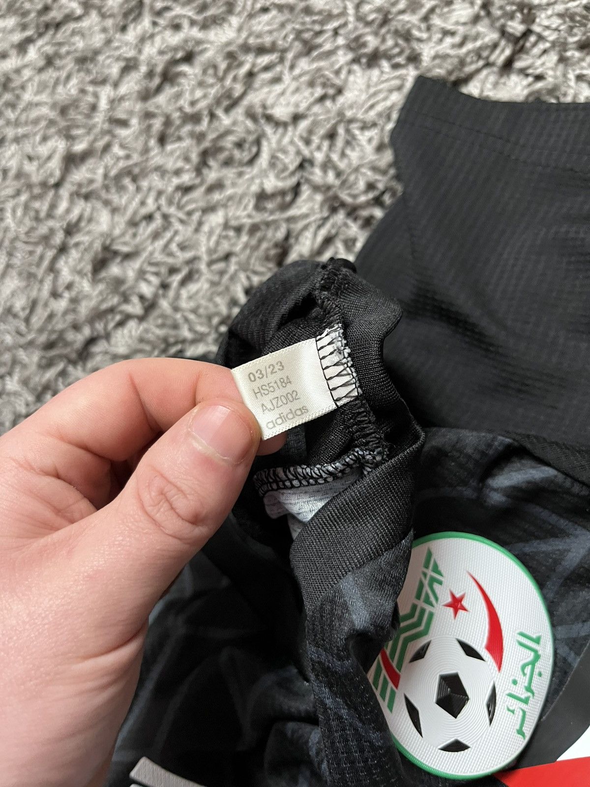 Adidas Adidas Algeria 2023/24 Fourth "Palestine Tribute" Jersey Size US S / EU 44-46 / 1 - 8 Thumbnail