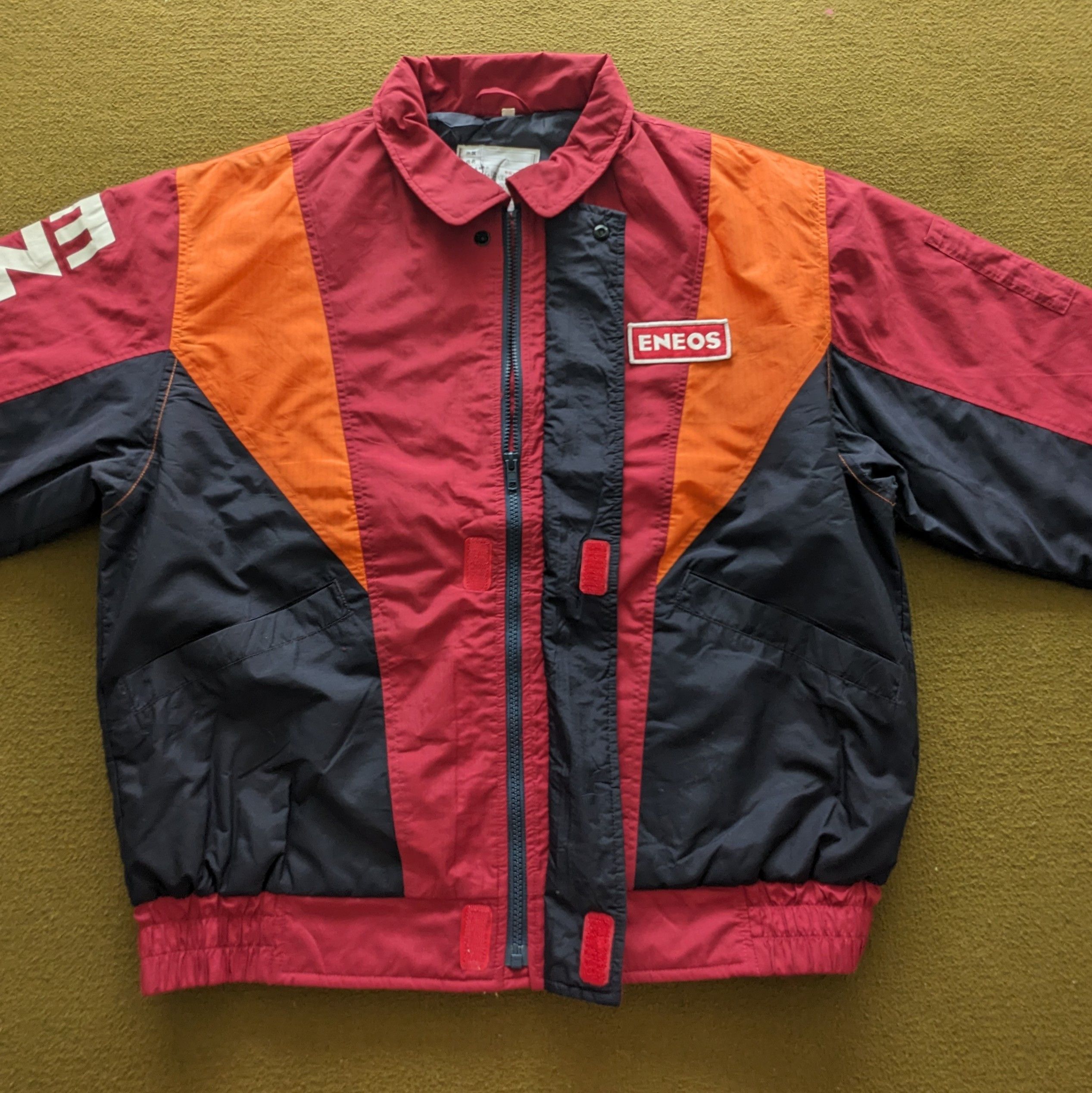 Vintage Vintage ENEOS Oil Motorsports Racing Jacket Size US XL / EU 56 / 4 - 5 Thumbnail