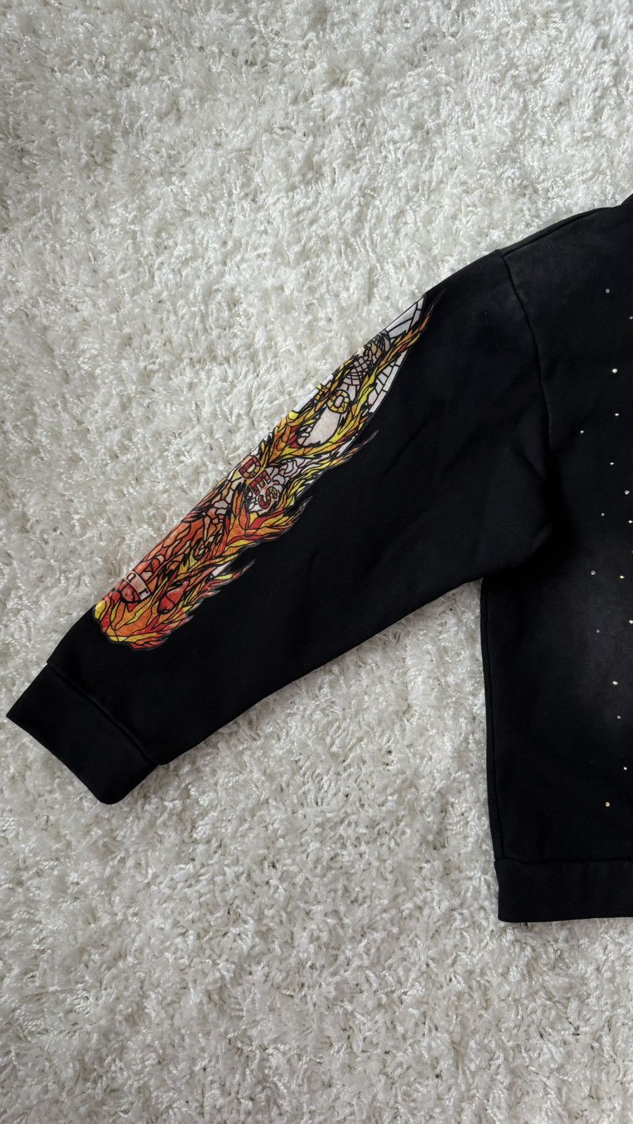 Who Decides War Who Decides War Flame Glass Coal Hoodie M Size US M / EU 48-50 / 2 - 3 Thumbnail
