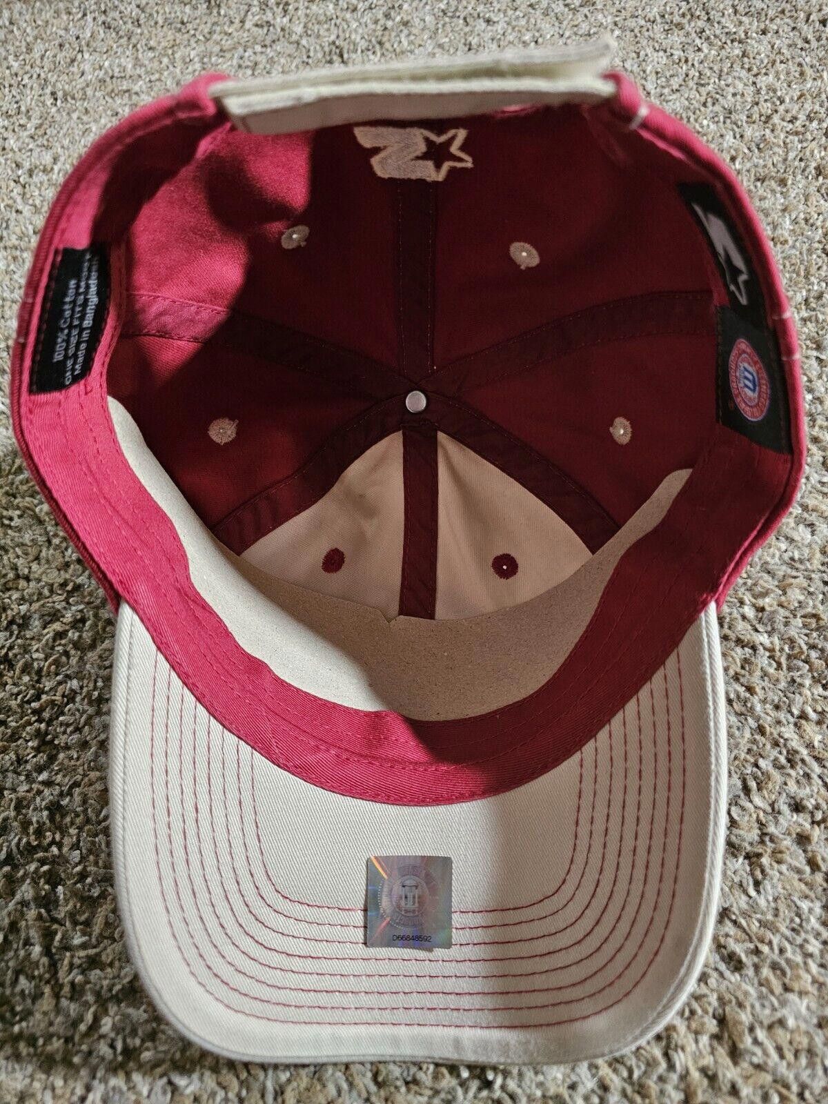 Starter Vintage Arkansas Razorbacks Hat - Starter Team NWT NWD Size ONE SIZE - 10 Thumbnail