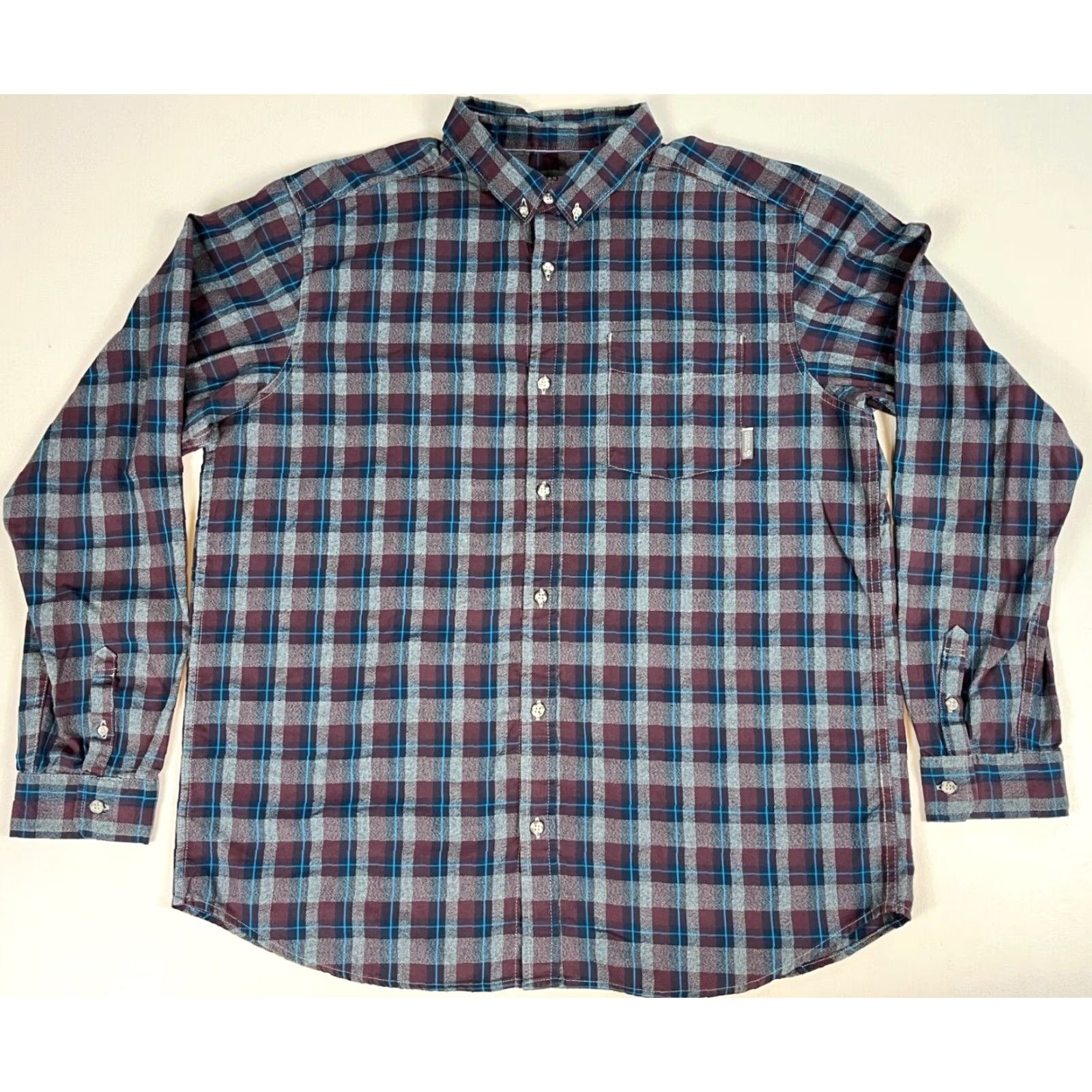 Mountain Hardwear VINTAGE Mountain Hardwear Button-Down Flannel Shirt Plaid XL Mens Size US XL / EU 56 / 4 - 3 Thumbnail
