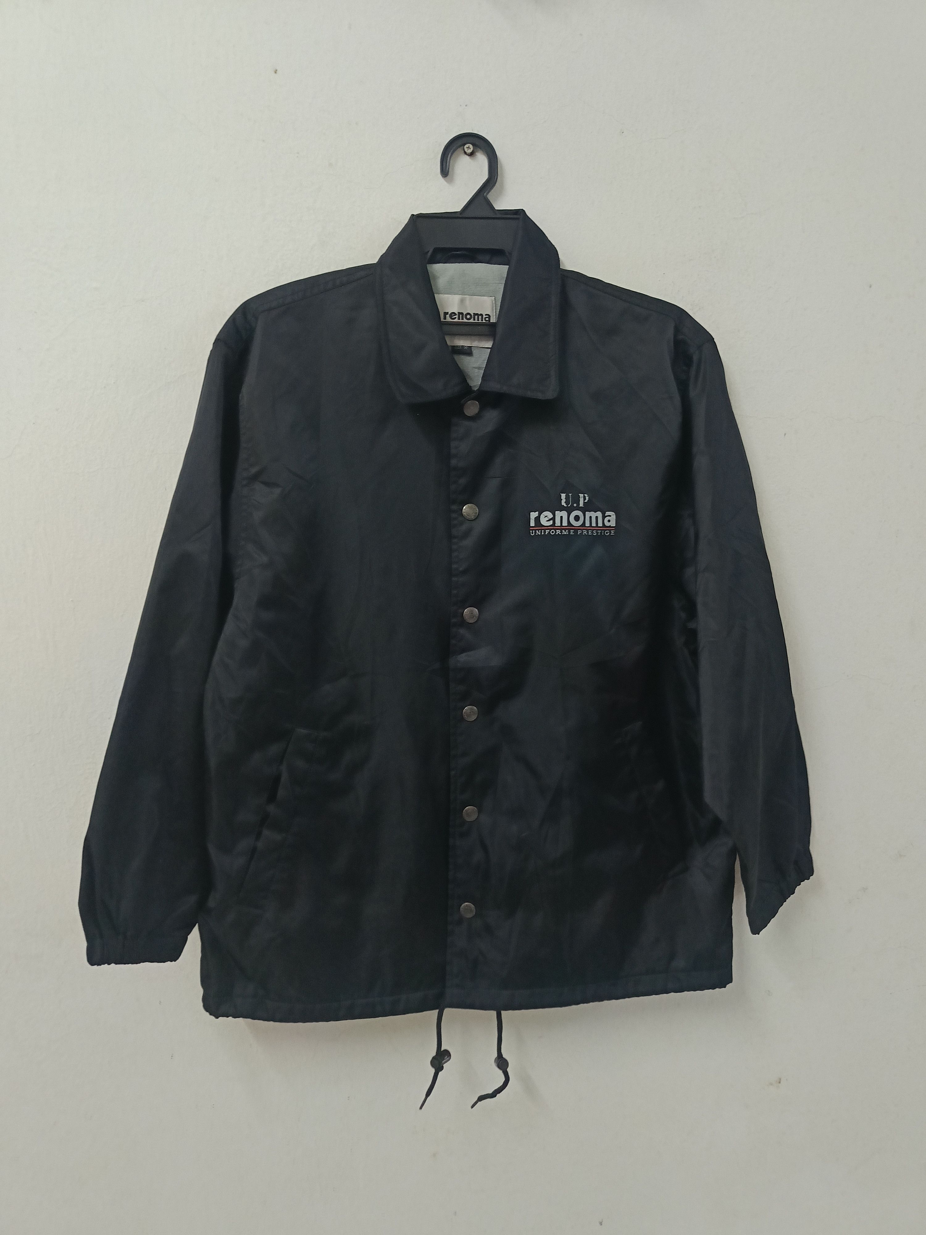 Renoma × Vintage Vintage U.P Renoma Coach Big spelled Out Jacket Size US L / EU 52-54 / 3 - 2 Thumbnail