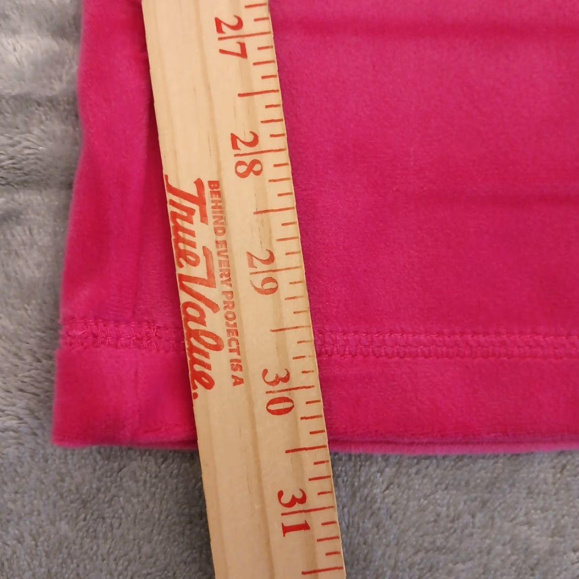 Juicy Couture Juicy Couture Sweatpants Womens Large Pink Velour Pull On Bootcut Rhinestones Pants 30.5in Inseam Size 24" / US 00 / IT 34 - 4 Thumbnail