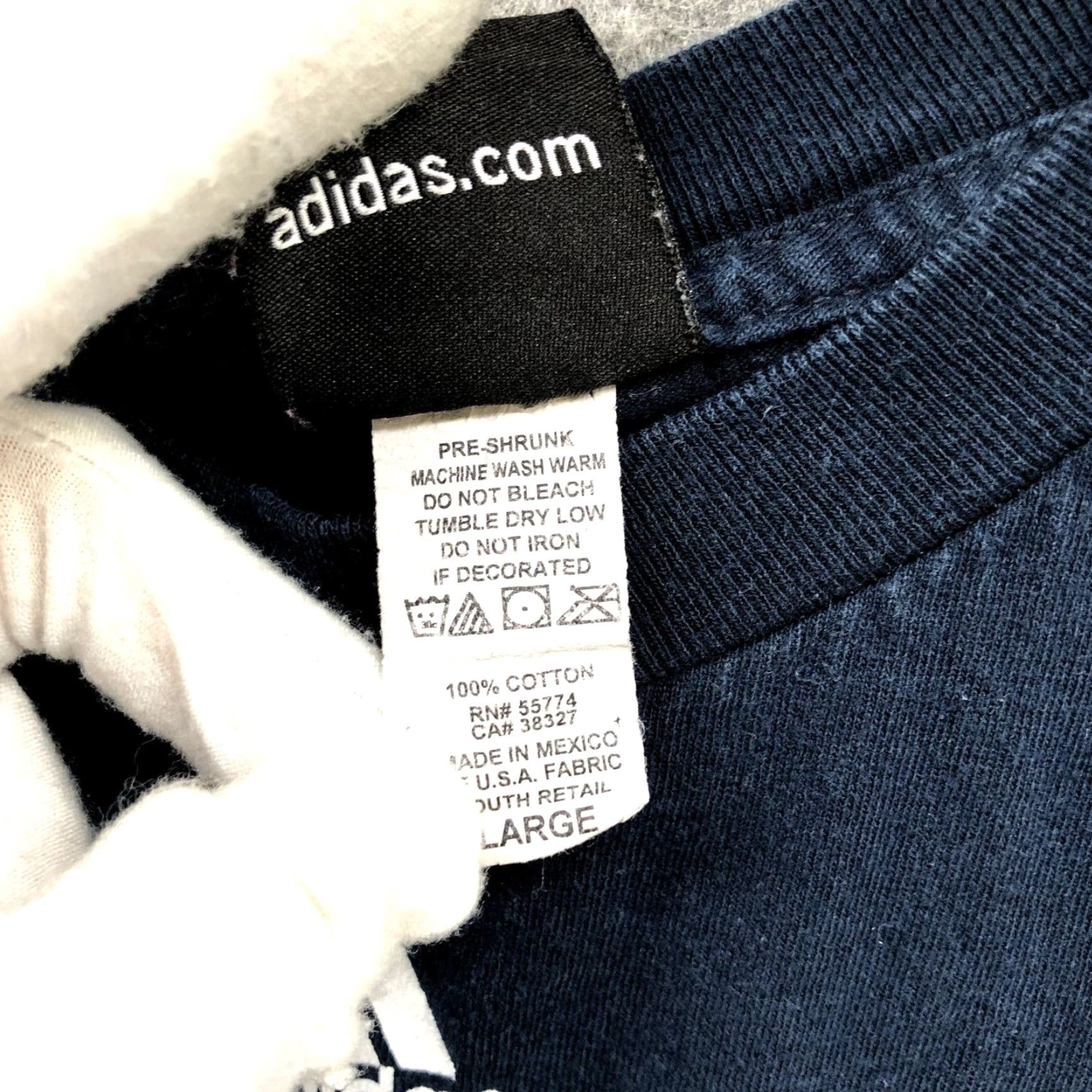 Adidas Adidas Yankees T Shirt Womens Large L Short Sleeve 100% Cotton Graphic Tee Size L / US 10 / IT 46 - 6 Thumbnail