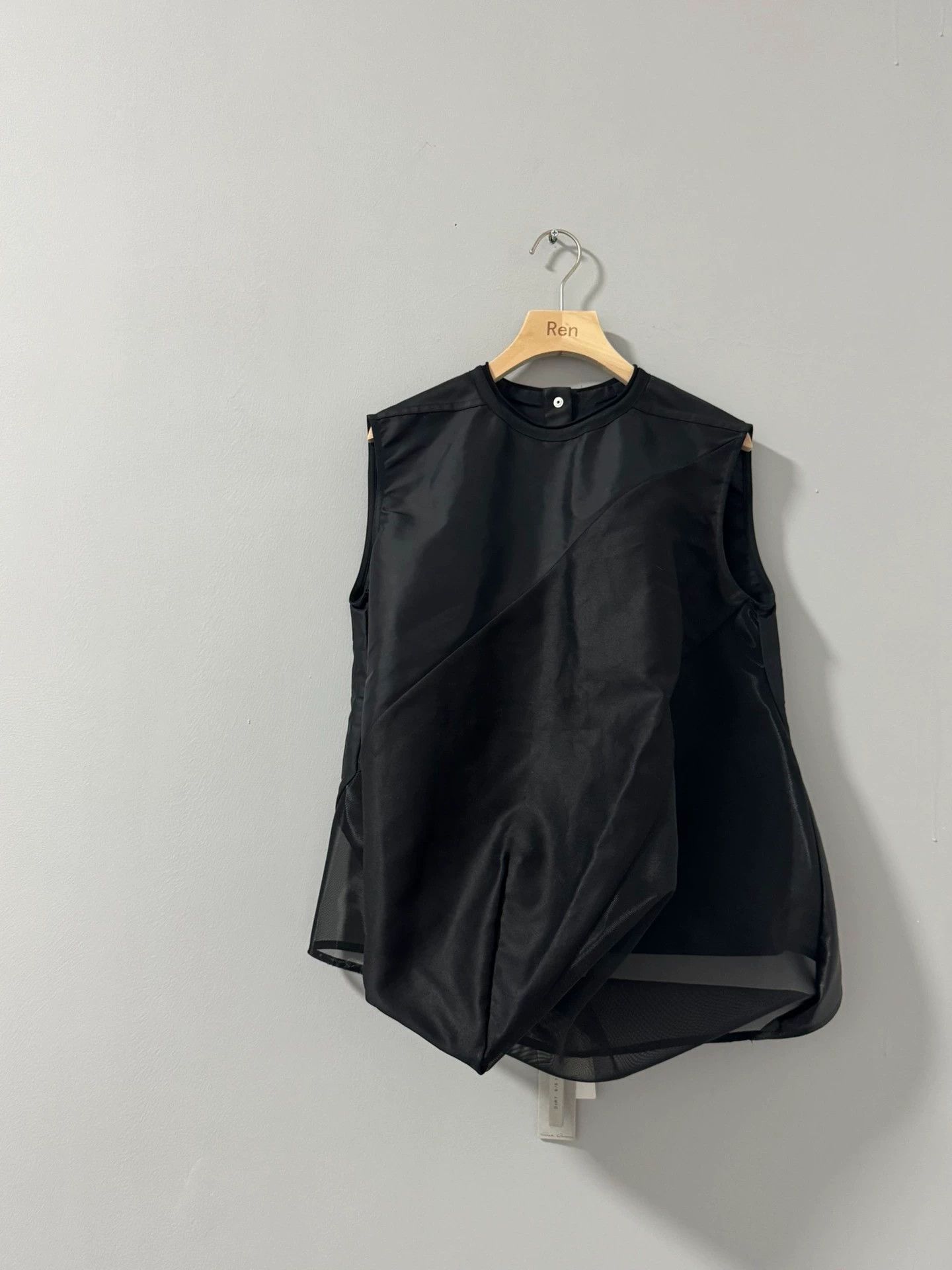 Rick Owens Rick Owens 18ss Mesh Paneled Vest W38 Size XS / US 0-2 / IT 36-38 - 2 Thumbnail