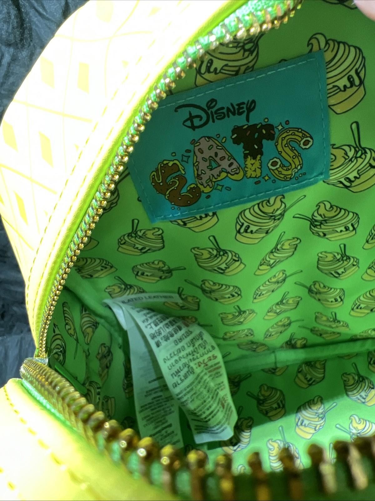 Other Loungefly Disney Parks Eats Pineapple Dole Whip Backpack Size ONE SIZE - 4 Thumbnail