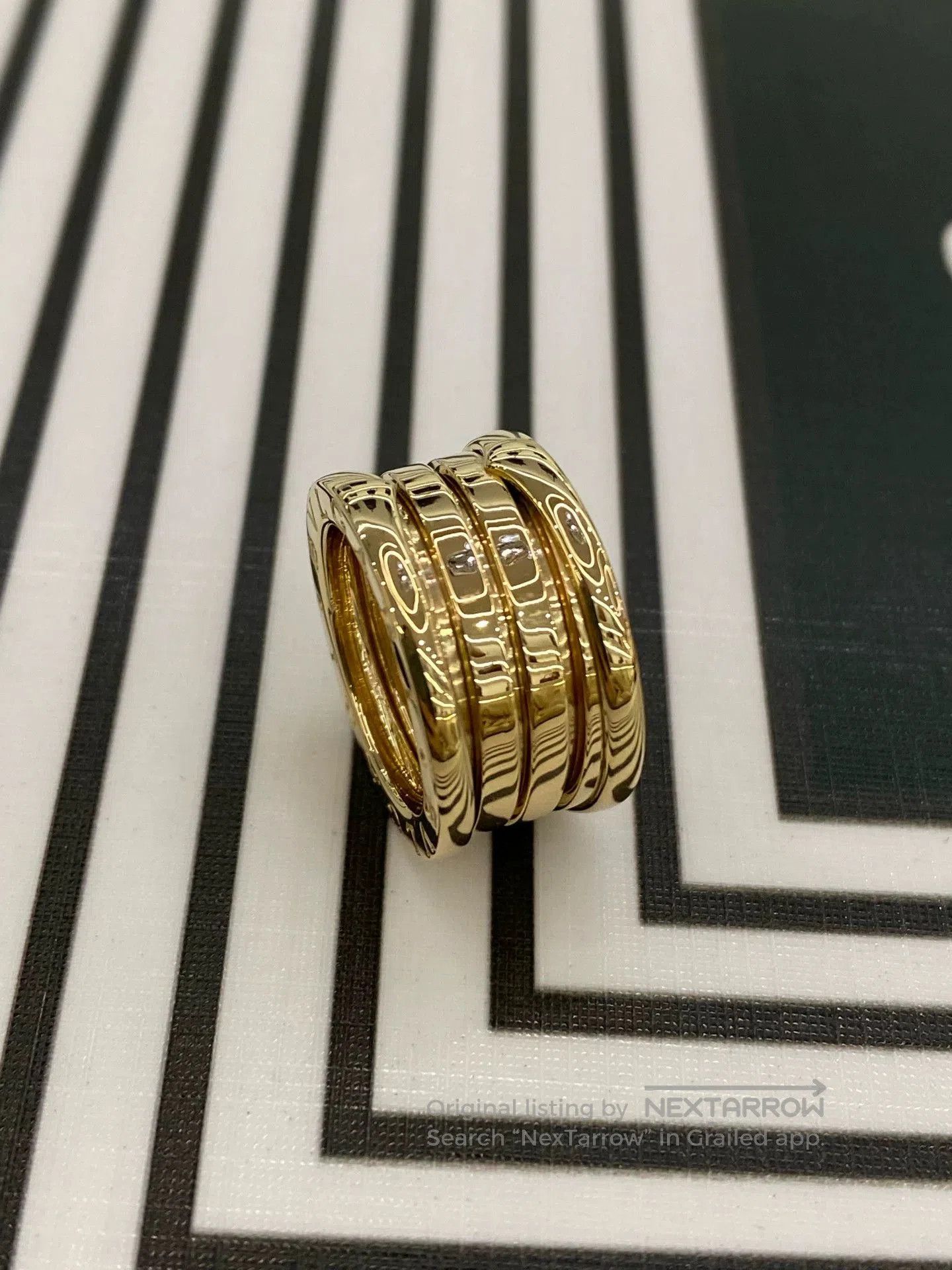 Bvlgari Bvlgari 18K Gold Five. Size ONE SIZE - 6 Thumbnail