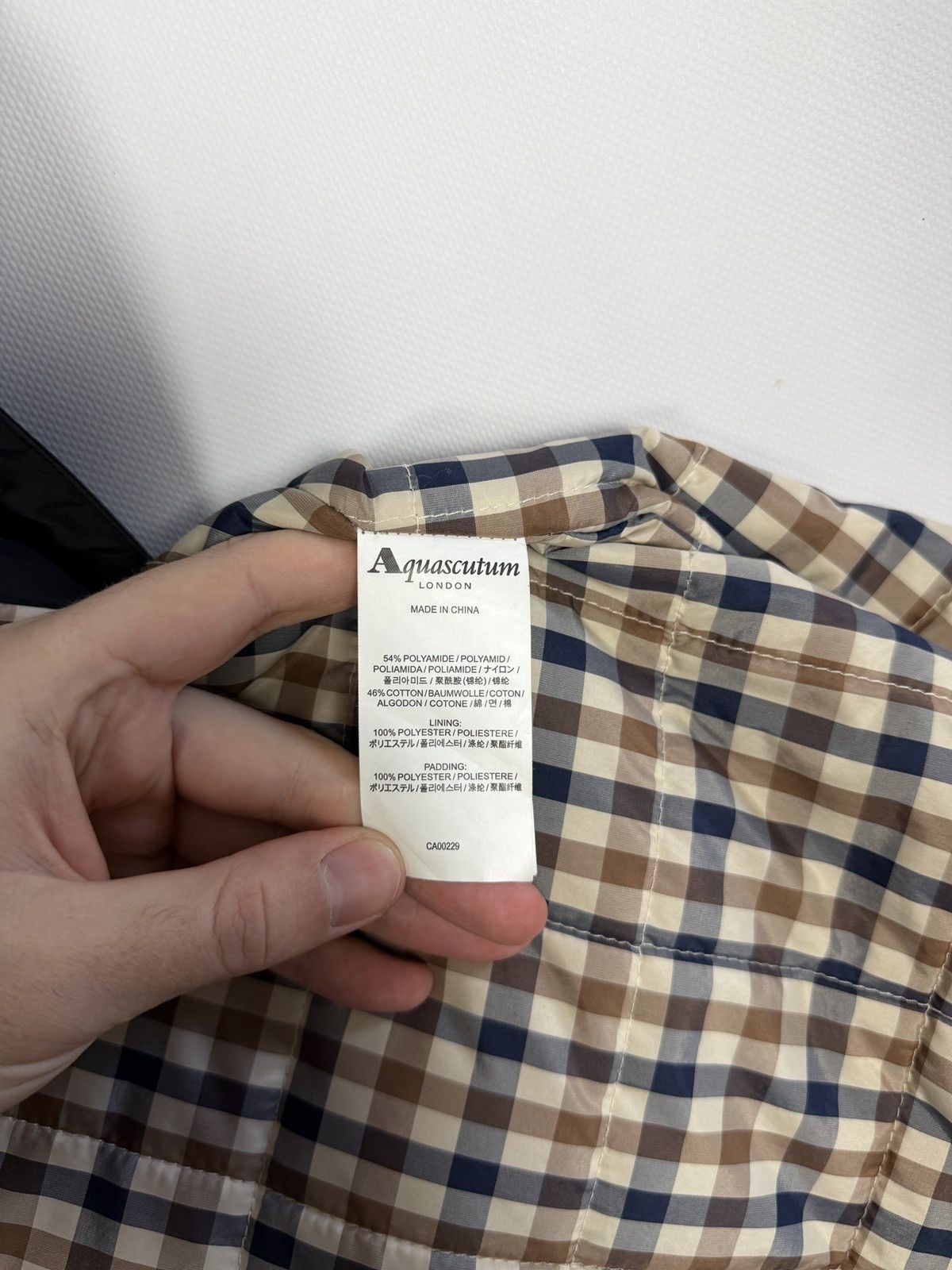 Aquascutum Aquascutum London Field Jacket 4 Pocket Nova Check Lined Size S / US 4 / IT 40 - 8 Thumbnail