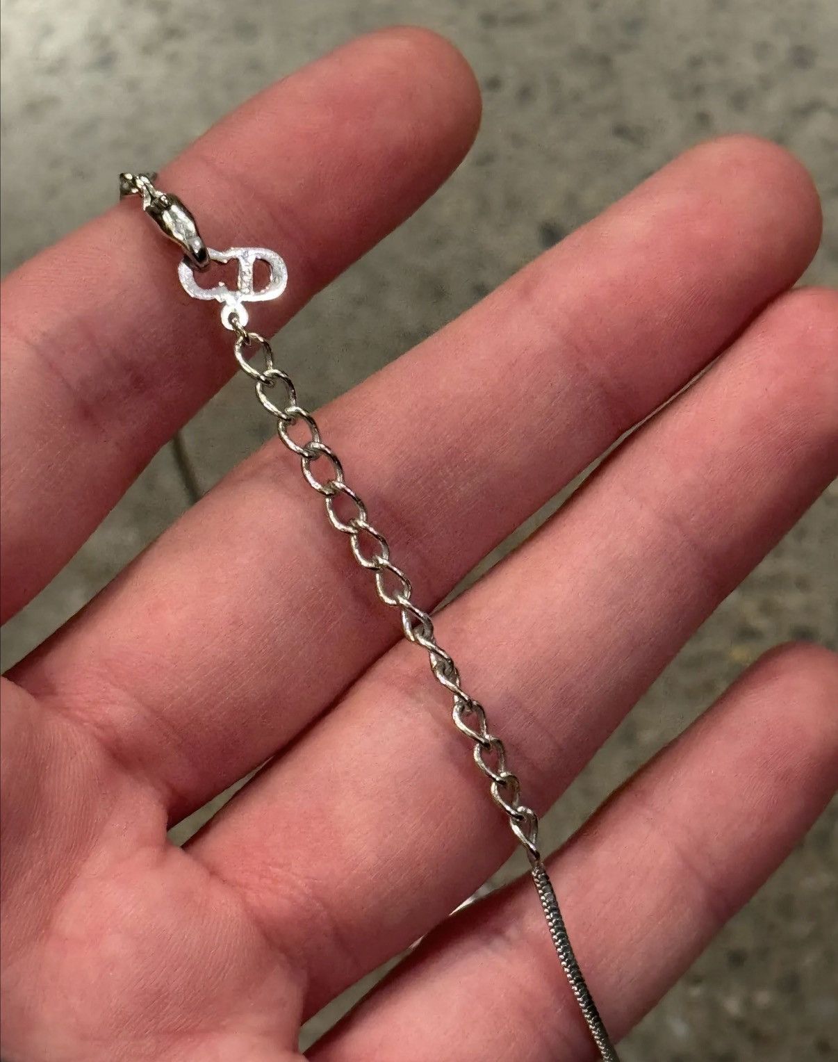 Dior Christian Dior Red Oblique Trotter Necklace Size ONE SIZE - 4 Thumbnail