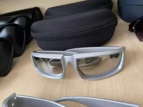 Other Retro Style Grey Frame Glasses 🖋 Size ONE SIZE - 2 Thumbnail