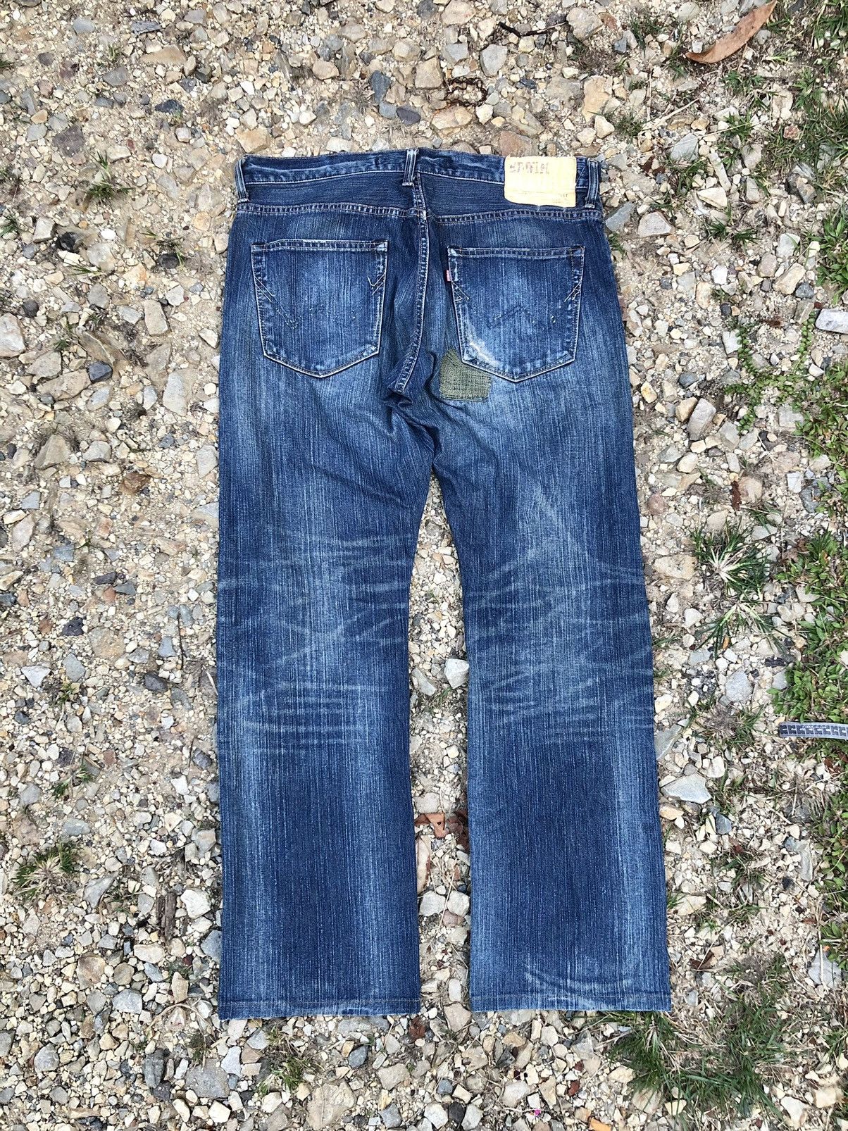 Edwin EXCLUSIVE VINTAGE WASHED BLUE DENIM BY EDWIN Size US 35 - 8 Thumbnail
