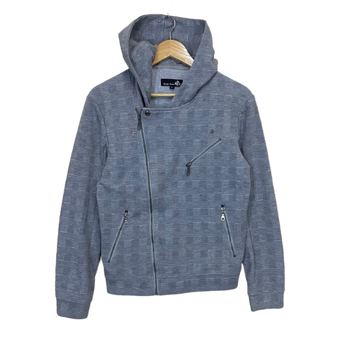 Issey Miyake Jungle Storm Double Collar Zipper Hoodie Size S Size US S / EU 44-46 / 1 - 1 Thumbnail