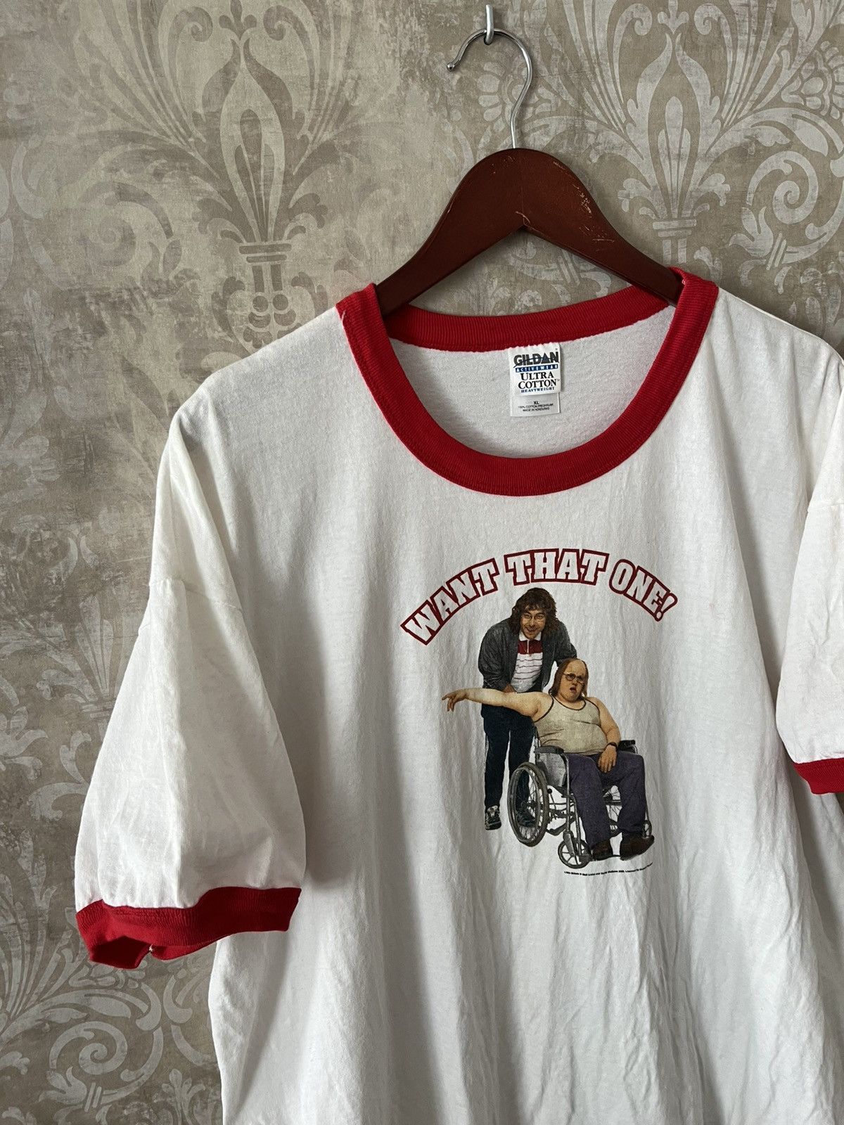 Vintage 2000s Little Britain “Want That One” Graphic Tee Size US XL / EU 56 / 4 - 3 Thumbnail