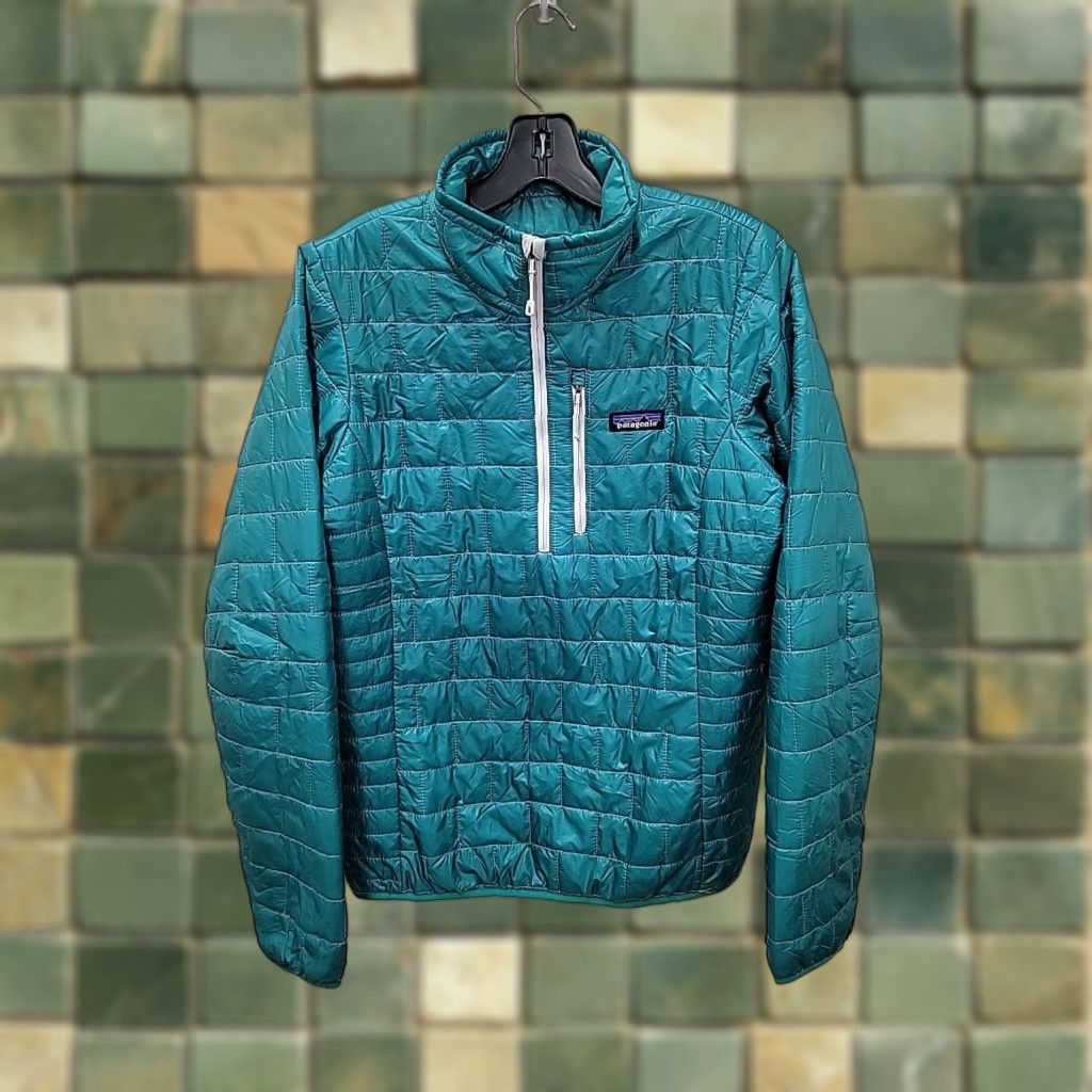 Patagonia Patagonia Nano Puff Pullover Jacket Womens XS Green Puffer Size XS / US 0-2 / IT 36-38 - 1 Thumbnail
