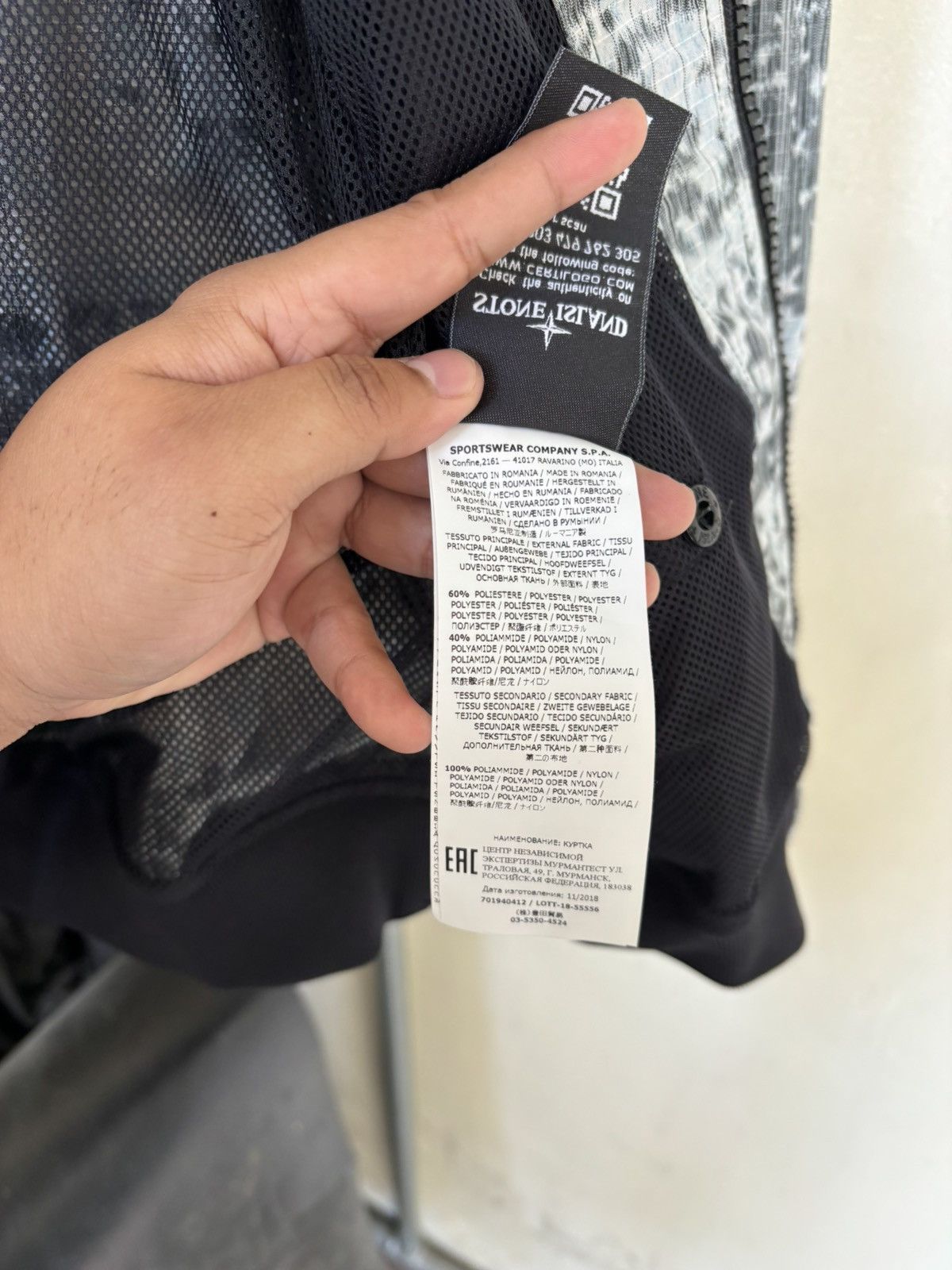 Stone Island Stone Island - Shadow Project DPM Marl Zip Bomber Jacket Size US M / EU 48-50 / 2 - 11 Thumbnail