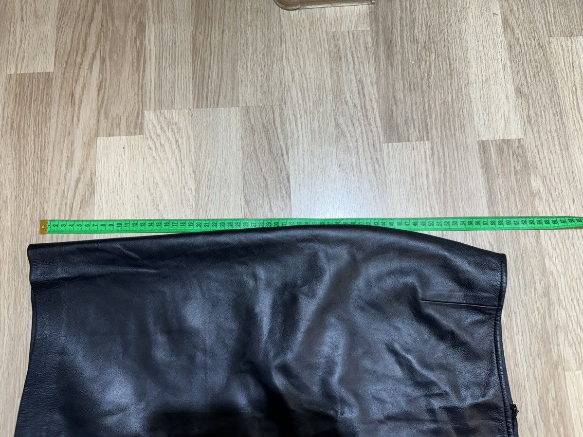 Escada × Leather × Vintage Escada lammnappa skirt 38 Size 26" / US 2 / IT 38 - 17 Thumbnail