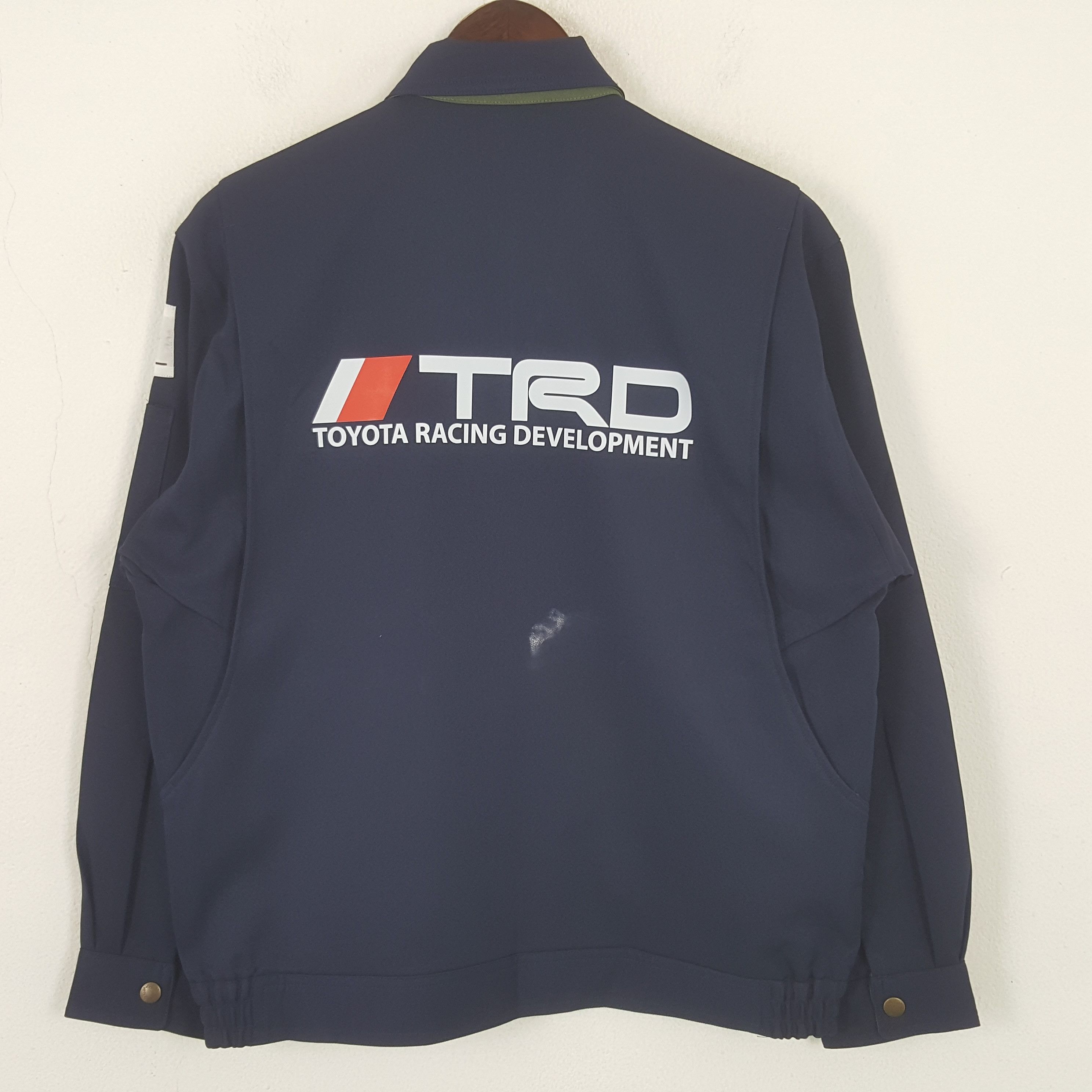 Japanese Brand Vintage Toyota Racing TRD Custom Sport Zipper Jacket Size US M / EU 48-50 / 2 - 1 Thumbnail