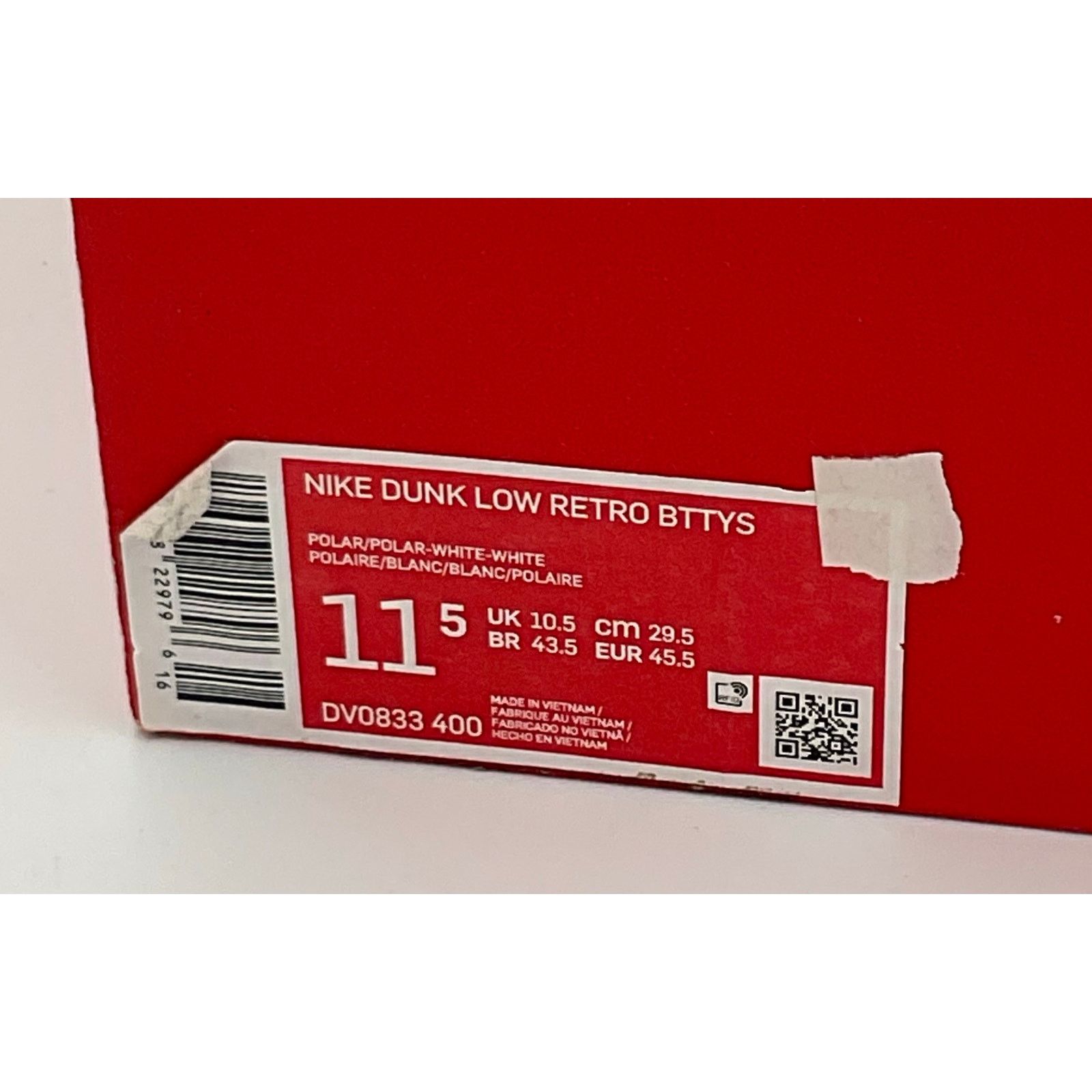 Nike Nike Dunk Low Retro Btty preowned DV0833 400 11.5M Size ONE SIZE - 8 Thumbnail