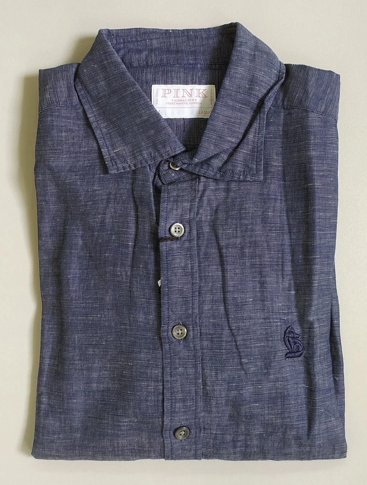 Thomas Pink Thomas Pink Classic Fit Formal Shirt T 0039 Size US M / EU 48-50 / 2 - 1 Thumbnail