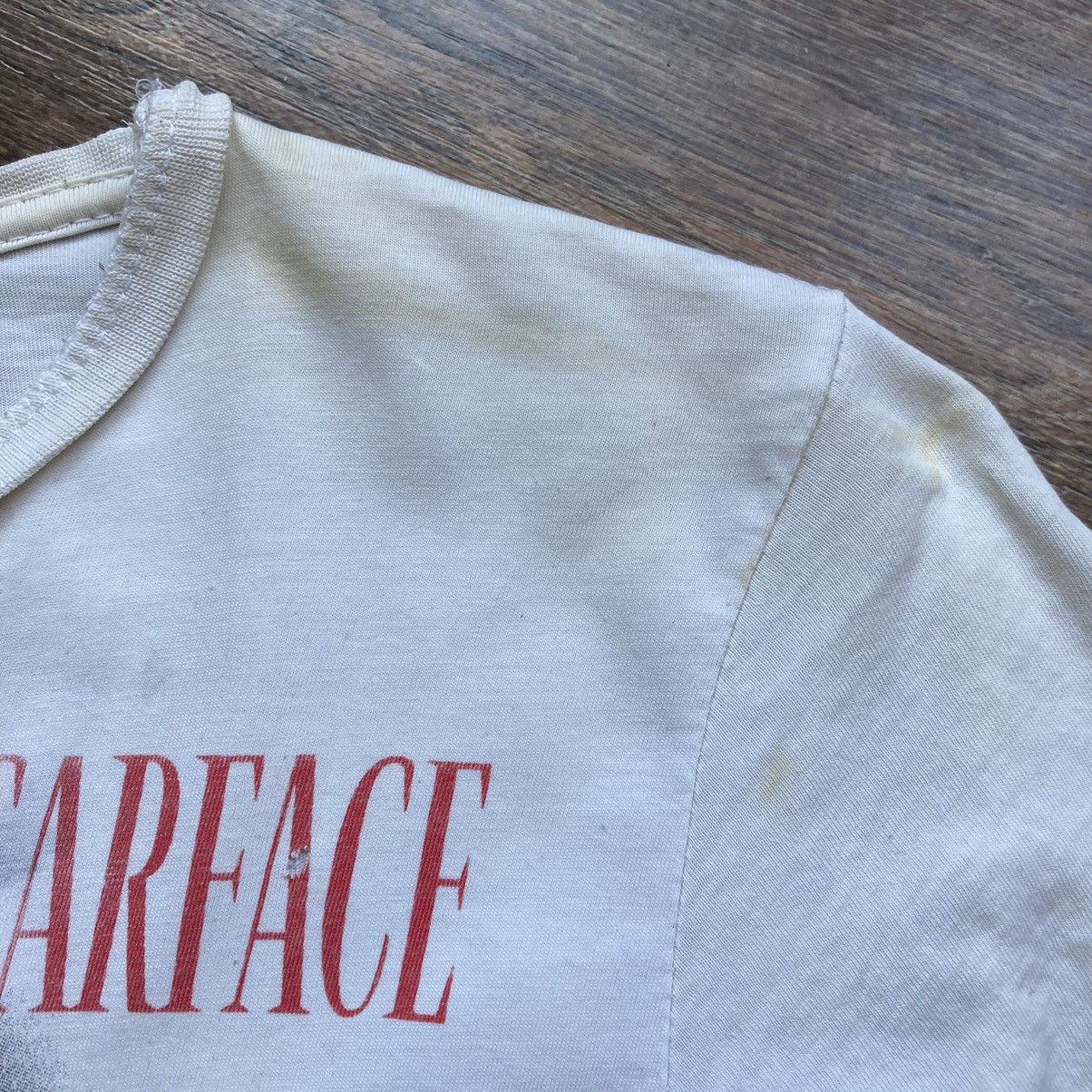 Vintage Vintage Y2K Tony Montana Scarface T-Shirt Dior Home Style Size US S / EU 44-46 / 1 - 4 Thumbnail