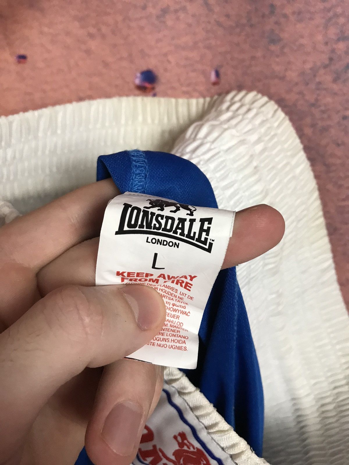 Vintage Lonsdale boxing shorts Size US 34 / EU 50 - 4 Thumbnail