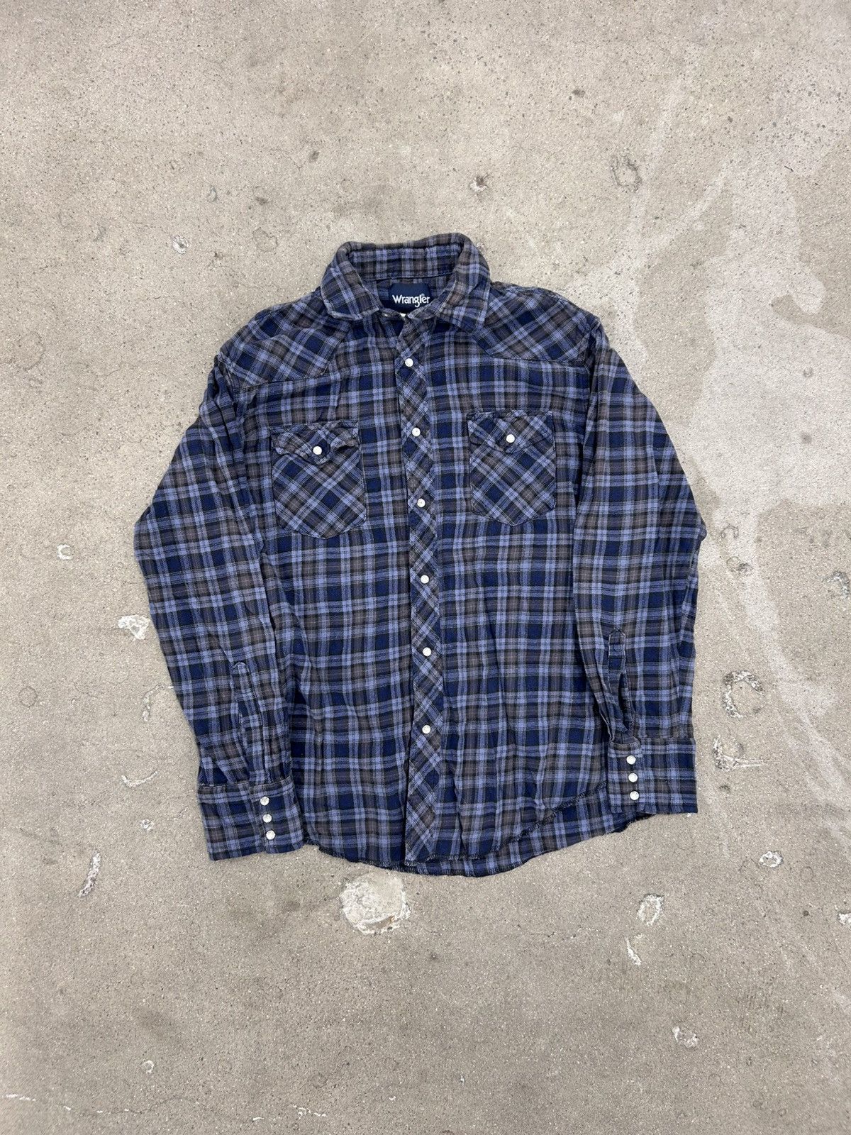 Wrangler Wrangler plaid pearl snap Size US L / EU 52-54 / 3 - 1 Thumbnail
