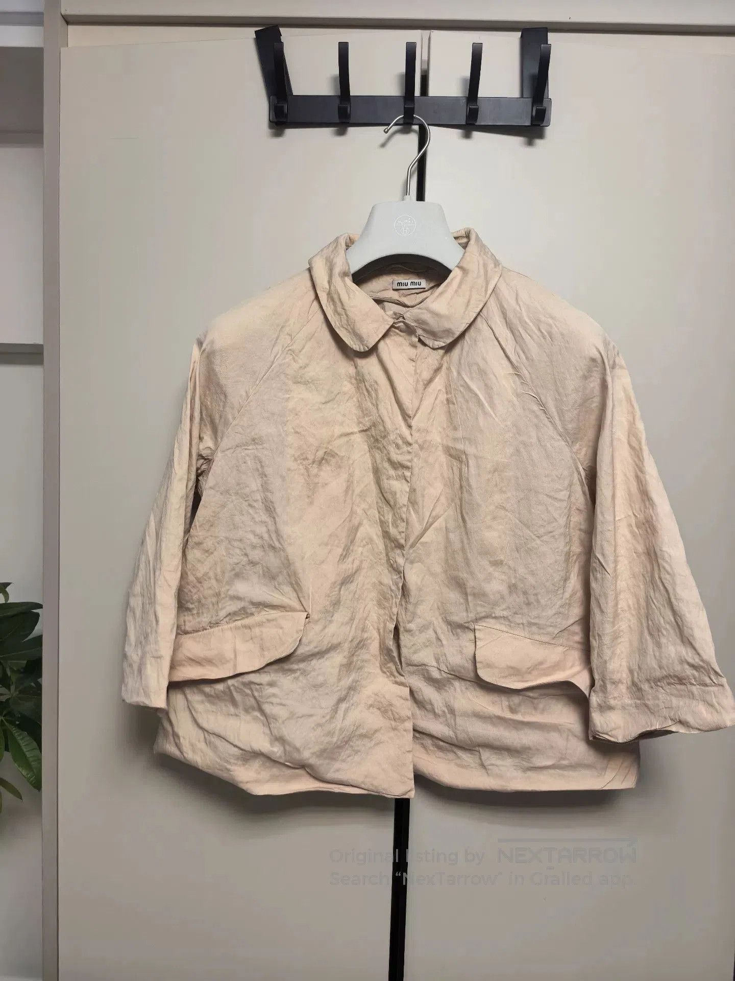 Miu Miu Miu Miu Runway Pleated Jacket. Size S / US 4 / IT 40 - 2 Thumbnail
