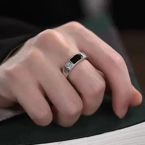 Jewelry × Vintage Dragon Pattern Ring Size ONE SIZE - 1 Thumbnail