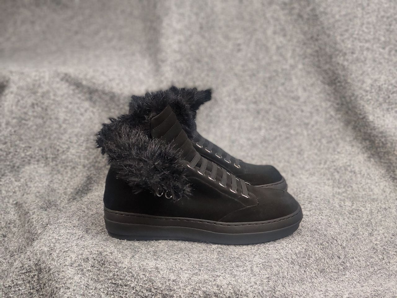 Jil Sander Jil Sander Navy Collection Suede Leather boots fur Shoes Size US 10 / IT 40 - 4 Thumbnail