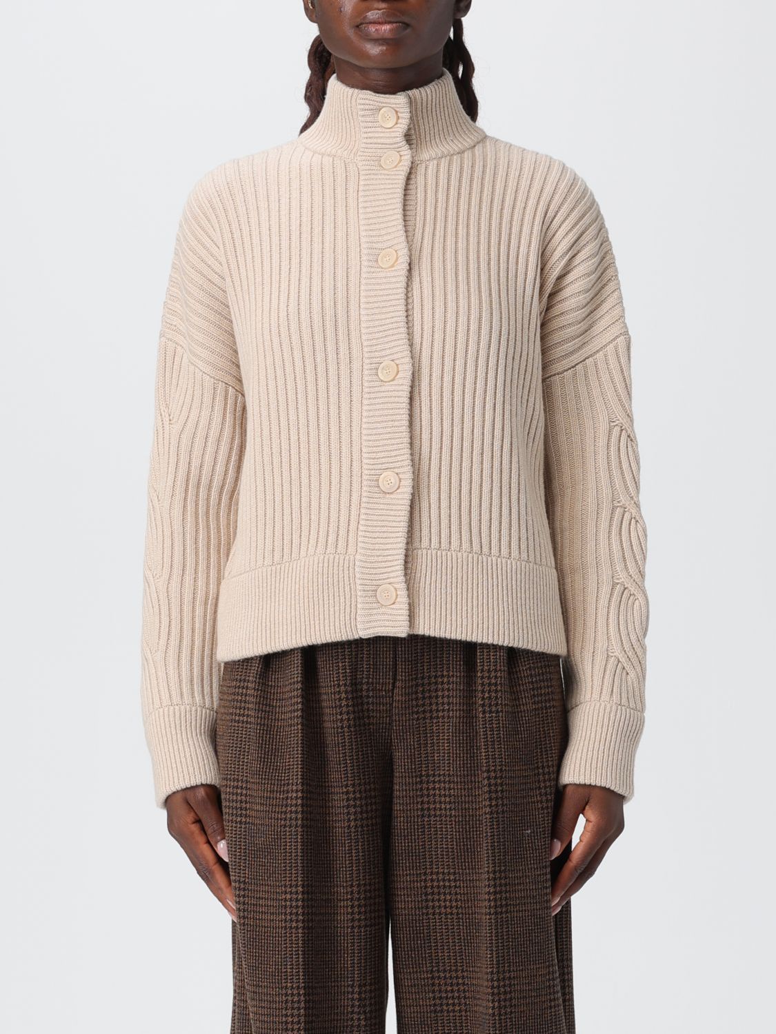 Max Mara Max Mara Sweater Woman Beige Size XS / US 0-2 / IT 36-38 - 1 Thumbnail
