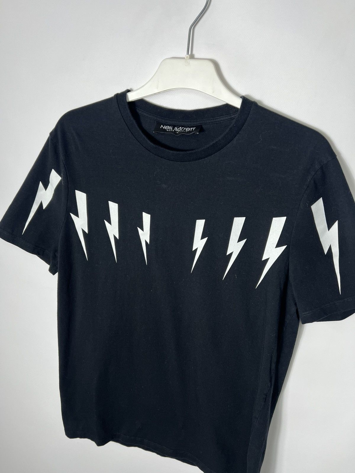 Neil Barrett Vintage streetwear designer Neil Barrett Thunderbolt T-shirt Size US M / EU 48-50 / 2 - 2 Thumbnail
