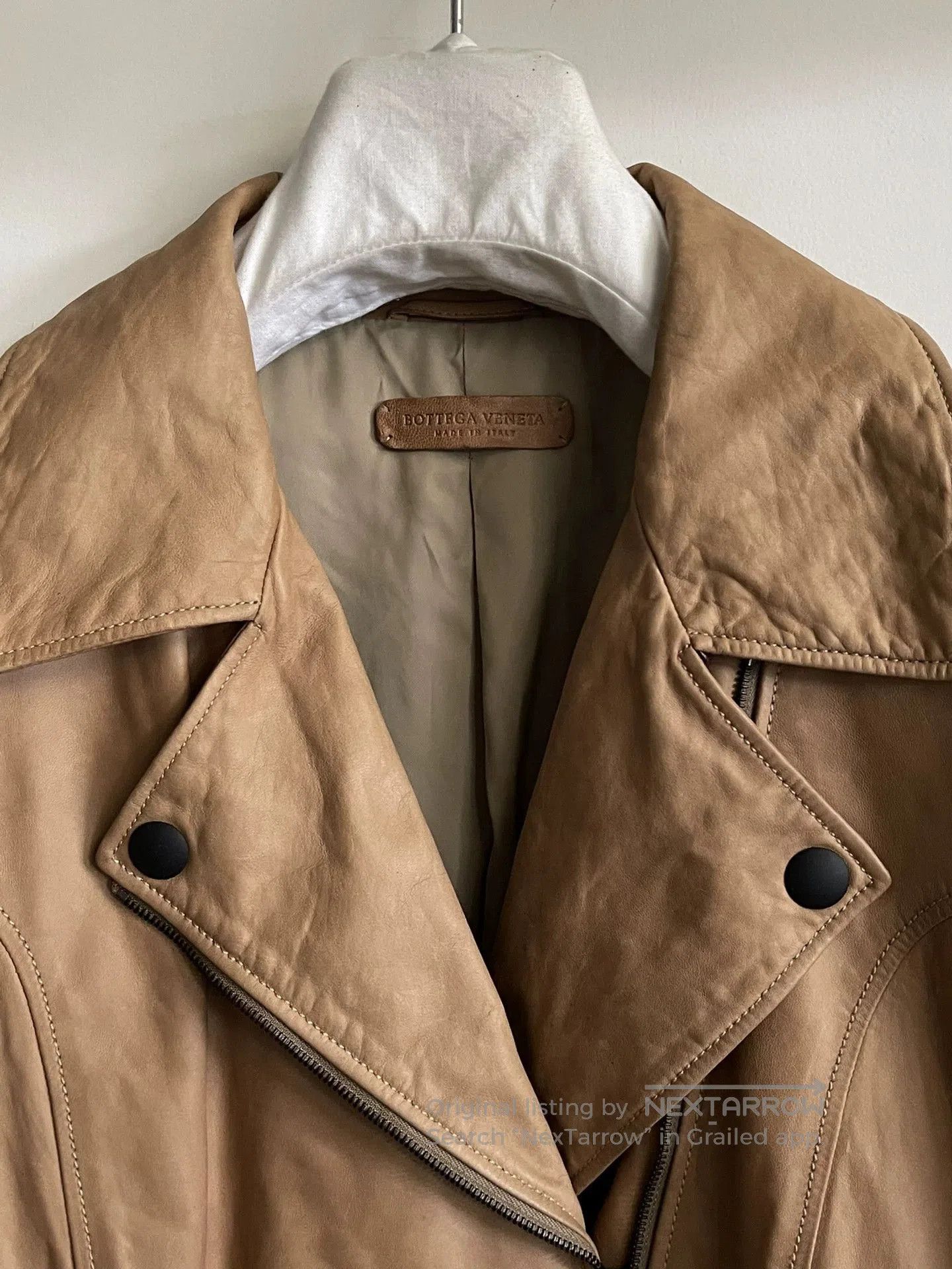 Bottega Veneta Bottega Veneta Biker Leather Jacket. Size US S / EU 44-46 / 1 - 4 Thumbnail