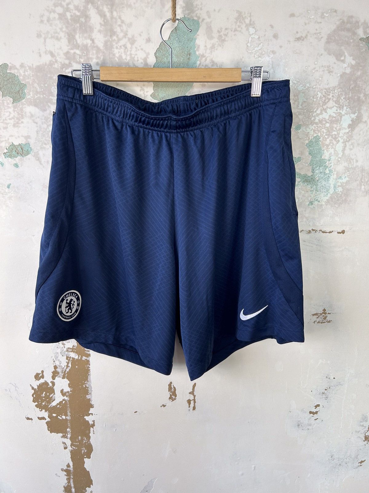 Chelsea Soccer × Nike NIKE FC GHELSEA SOCCER SHORTS Size US 36 / EU 52 - 1 Thumbnail