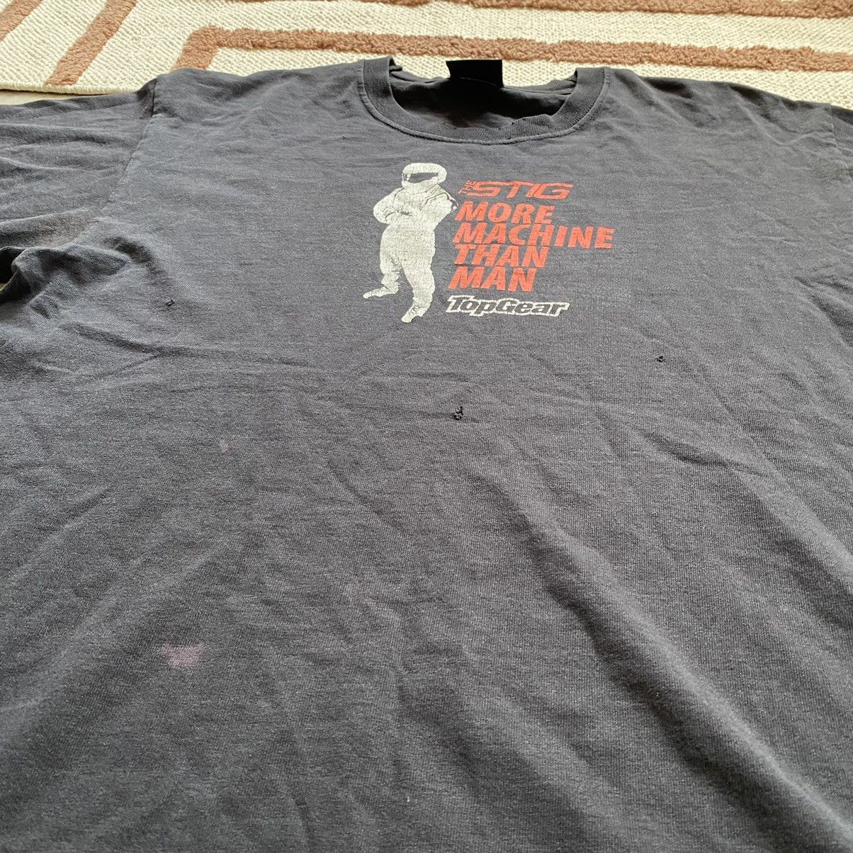 Vintage VINTAGE TOP GEAR THE STIG FADED T SHIRT Size US M / EU 48-50 / 2 - 3 Thumbnail