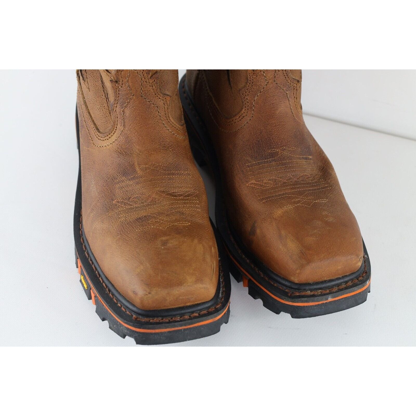 Cody James Cody James USA Flag Leather Composite Toe Western Boots Size US 12 / EU 45 - 3 Thumbnail